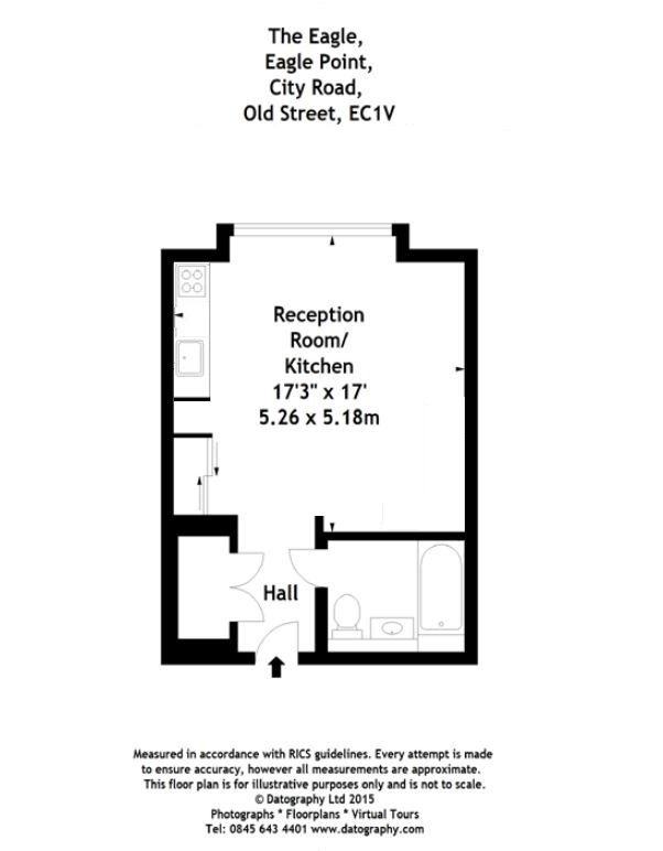 0 Bedrooms Studio to rent in Eagle Point, City Road, Old Street EC1V