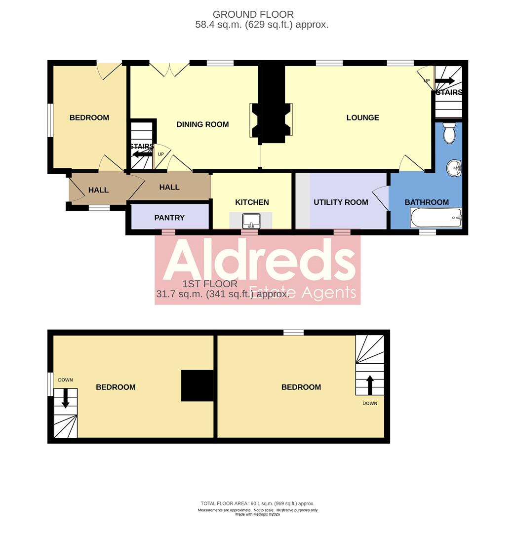 St Helen's Cottage, Waxham Road, Norwich floorplan