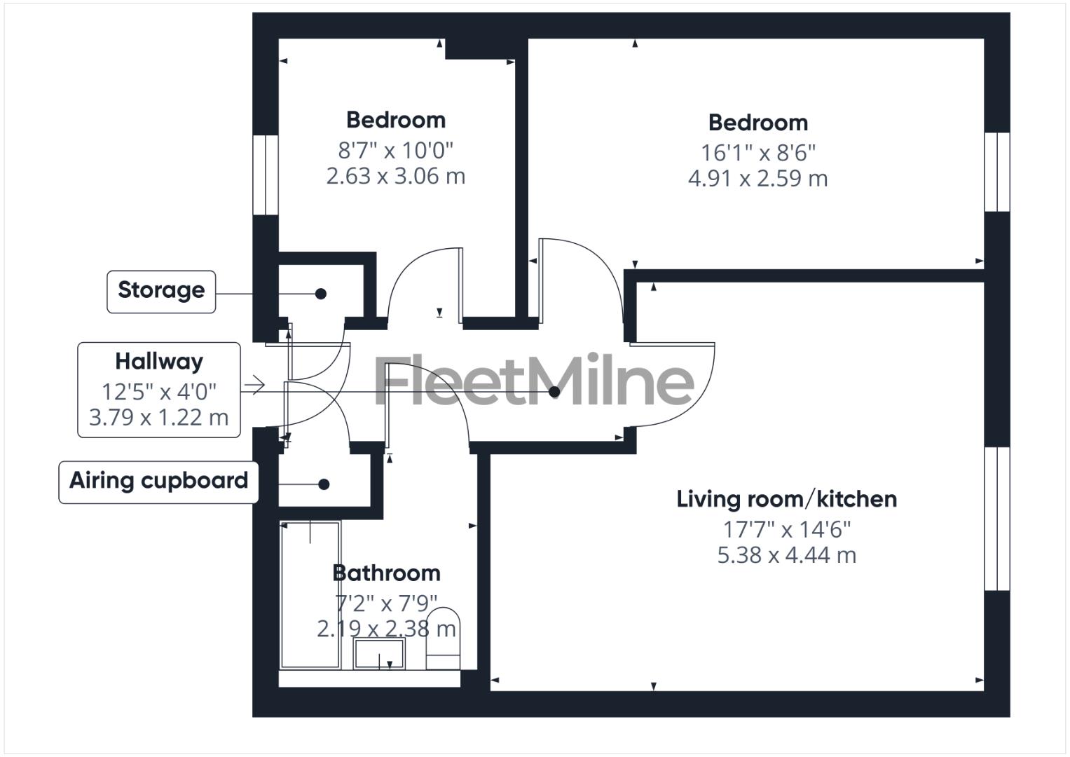28, Westgate, 10 Arthur Place, Birmingham floorplan