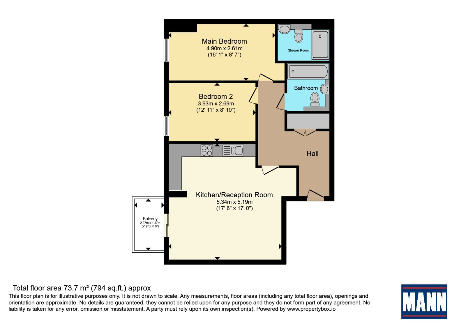 Elmira Street, London floorplan