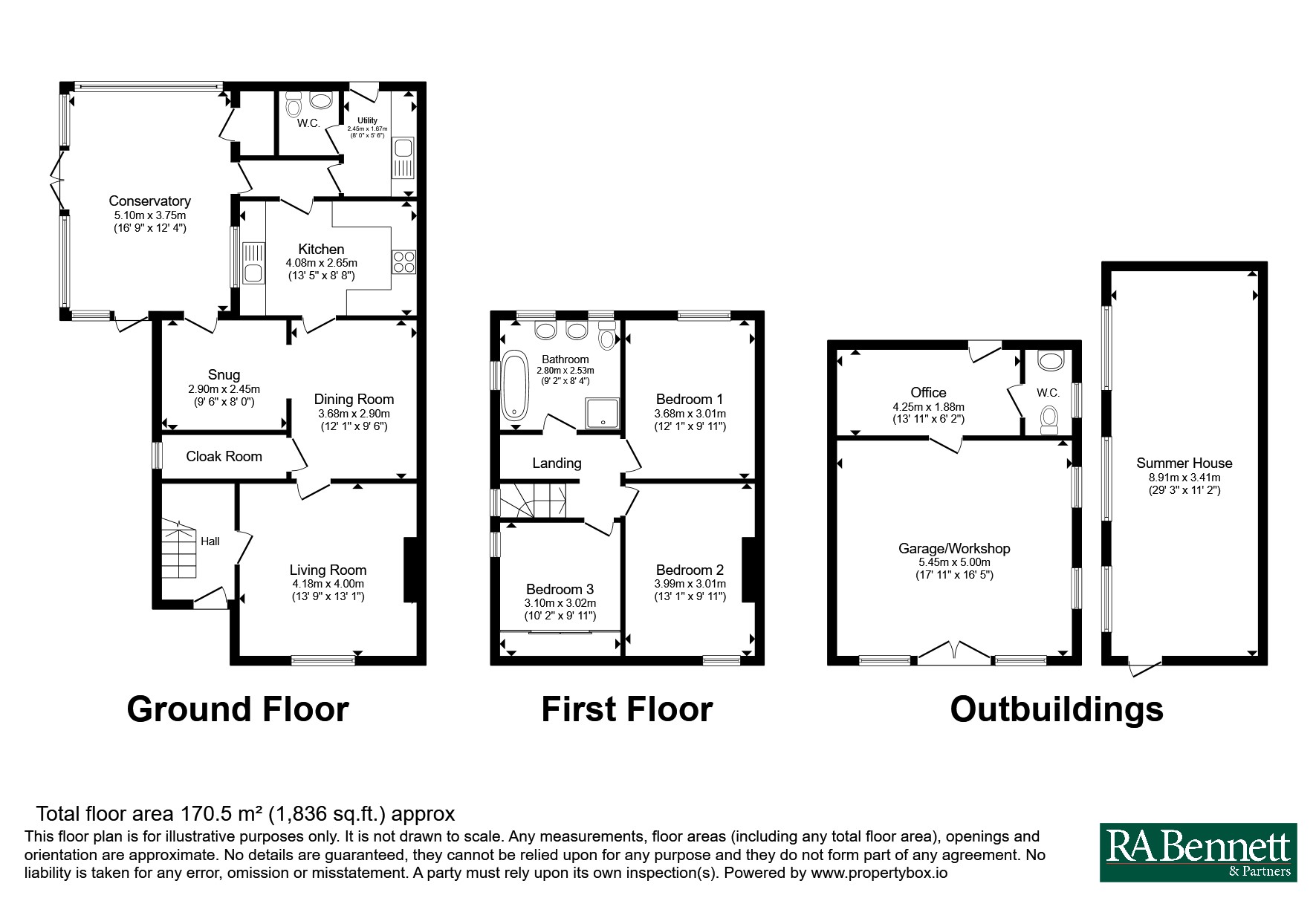 Treetops,, Beausale Lane, Warwick floorplan