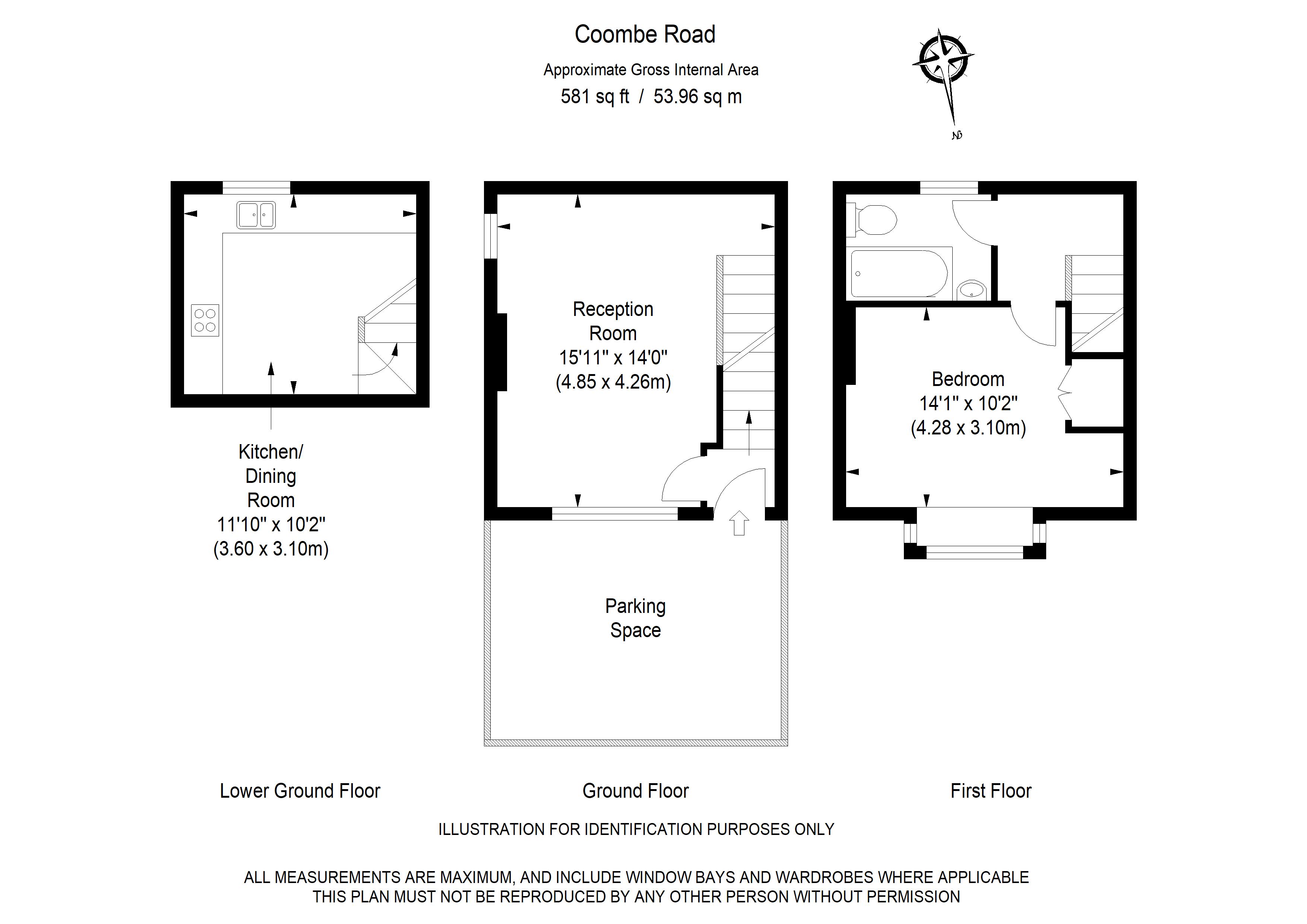 38, Coombe Road, Croydon floorplan