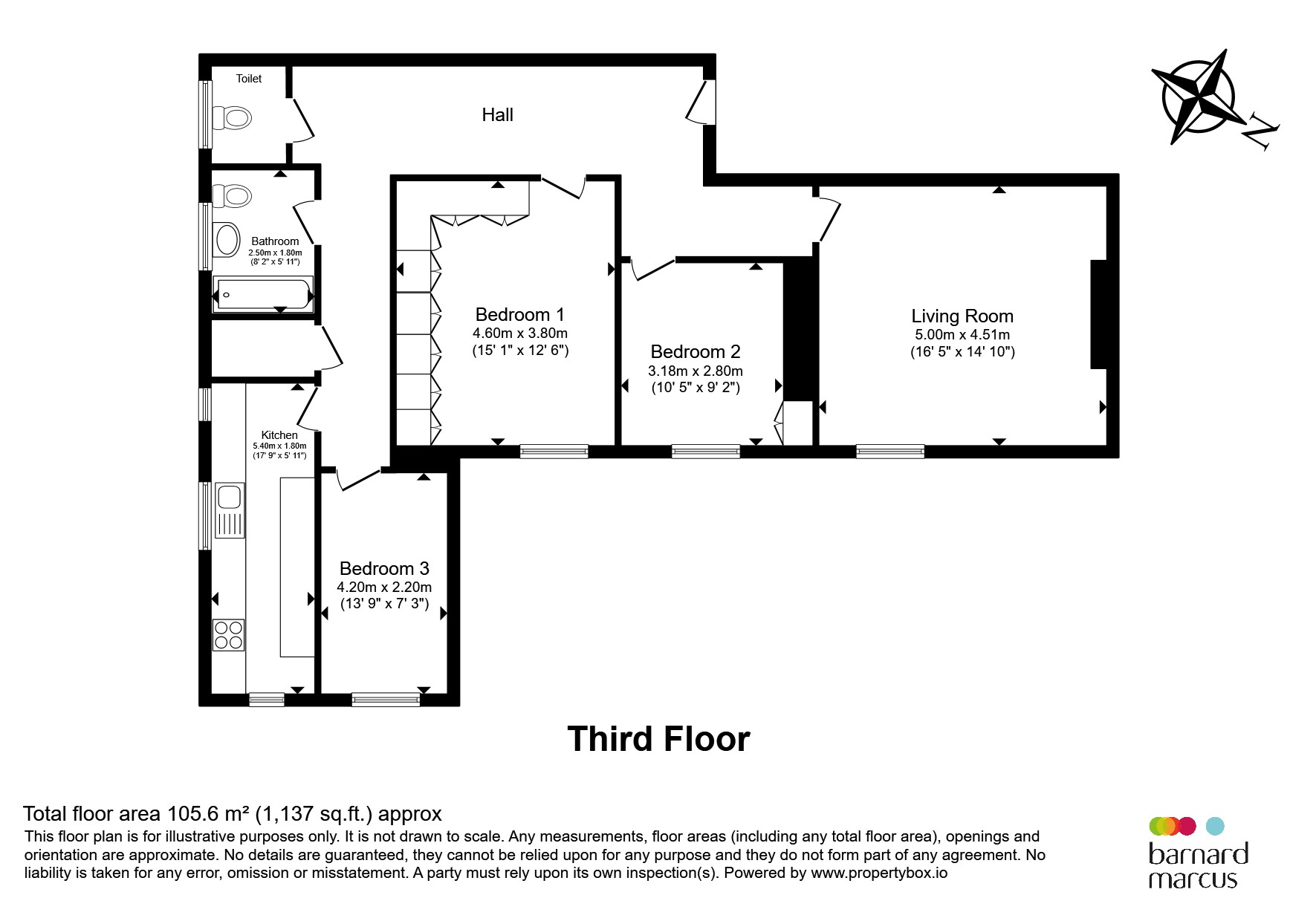 Flat 11a, Bristol House, Southampton Row, London floorplan