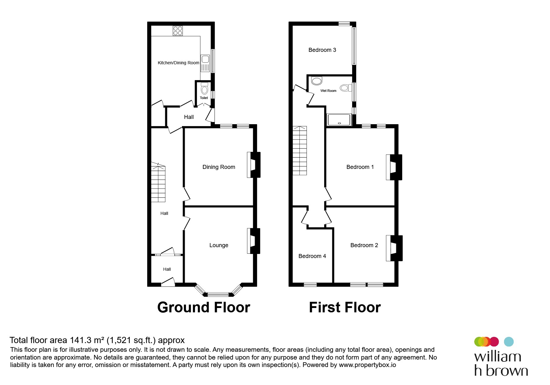 10, Baghill Lane, Pontefract floorplan
