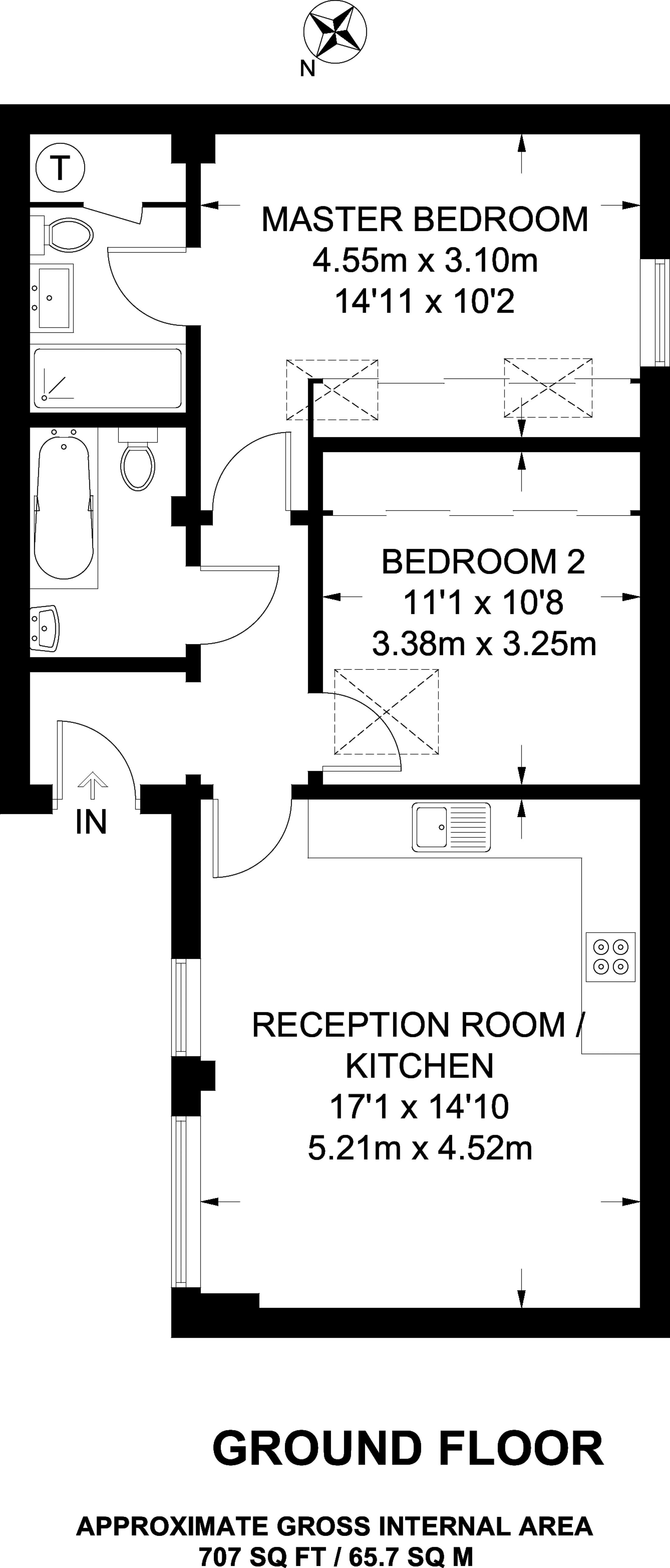 2 Bedrooms Semi-detached house to rent in Wharf Road, Guildford GU1