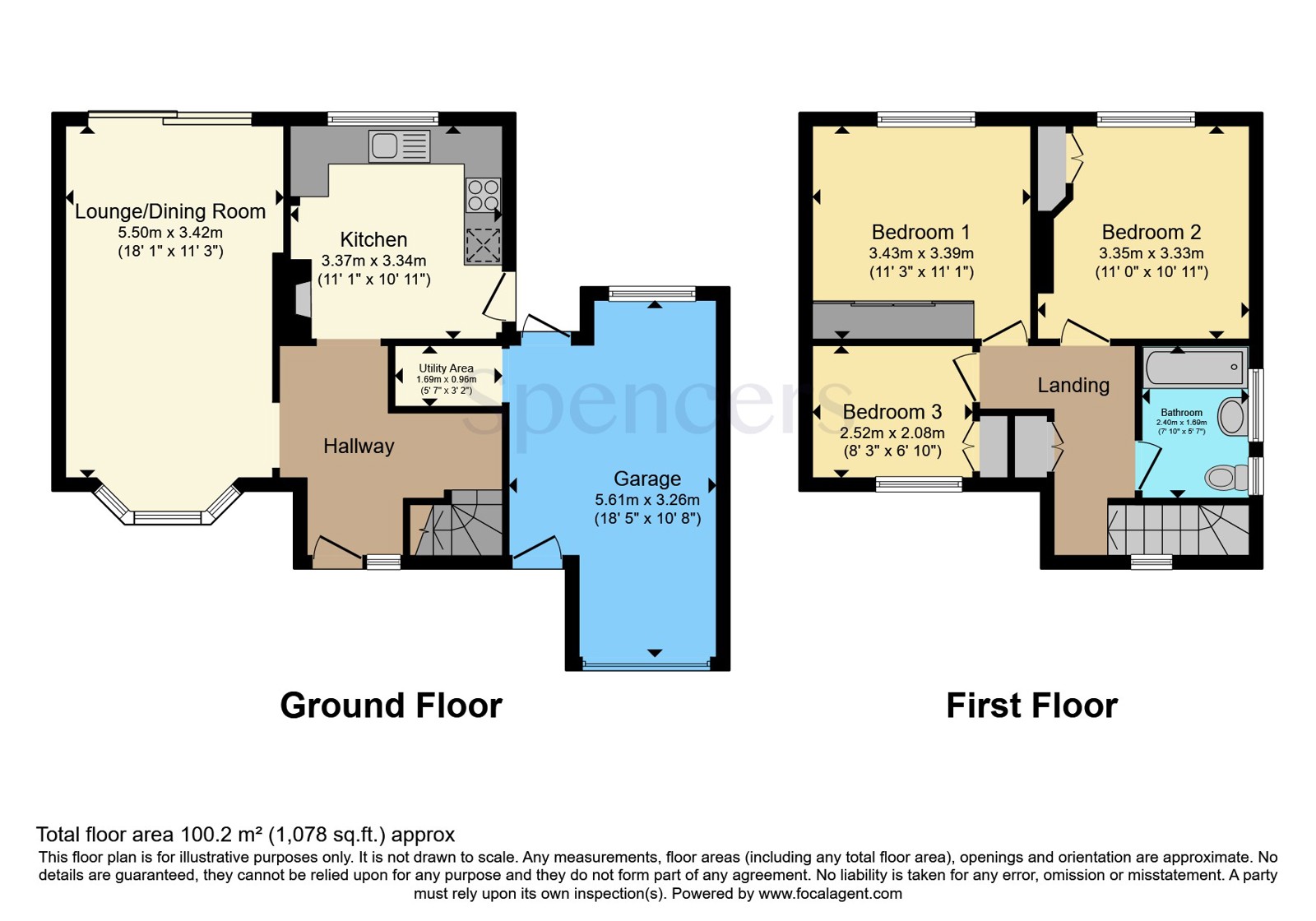 1, Charnwood Road, Leicester floorplan