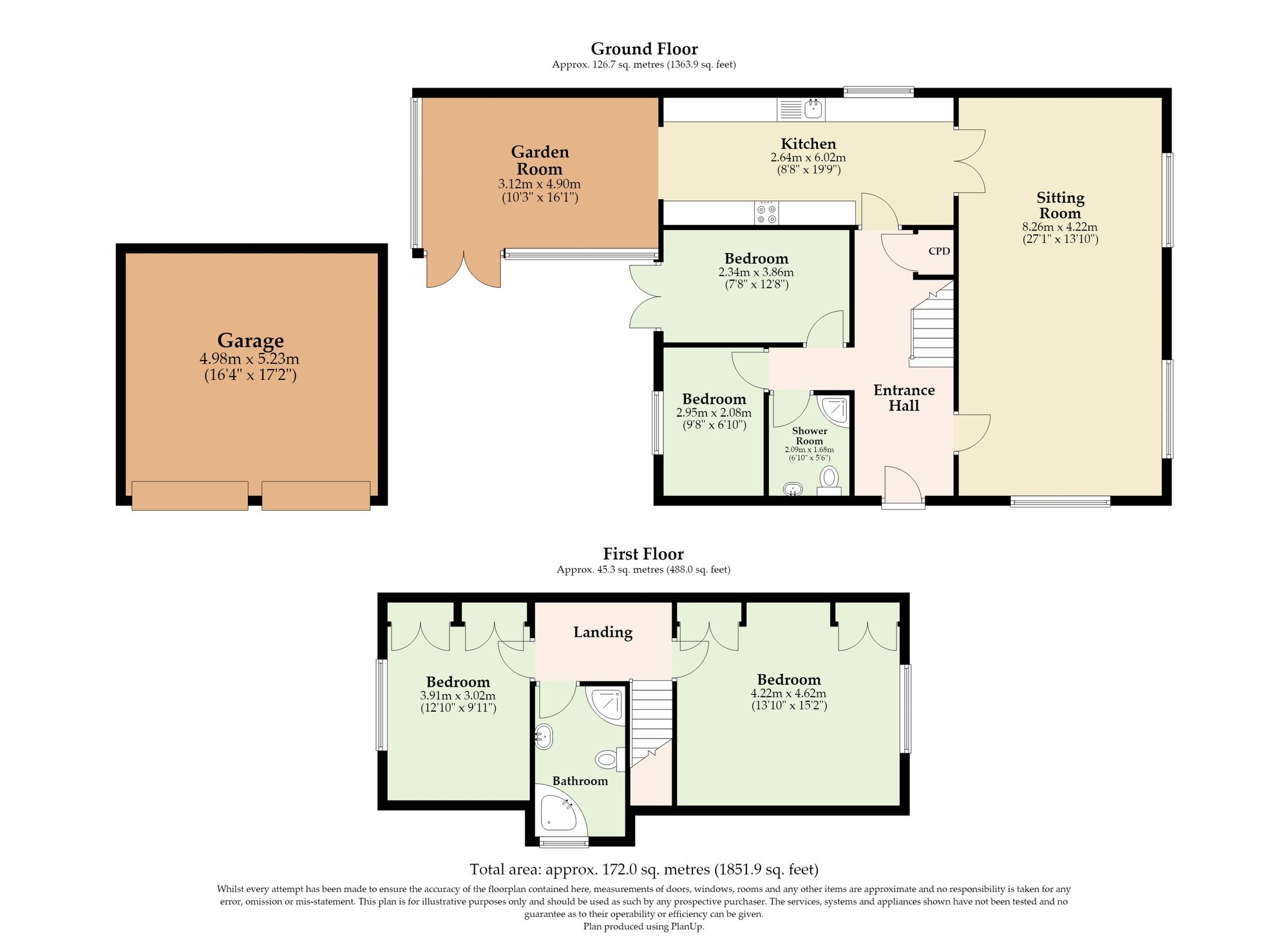 11 Warren Green, Norwich floorplan