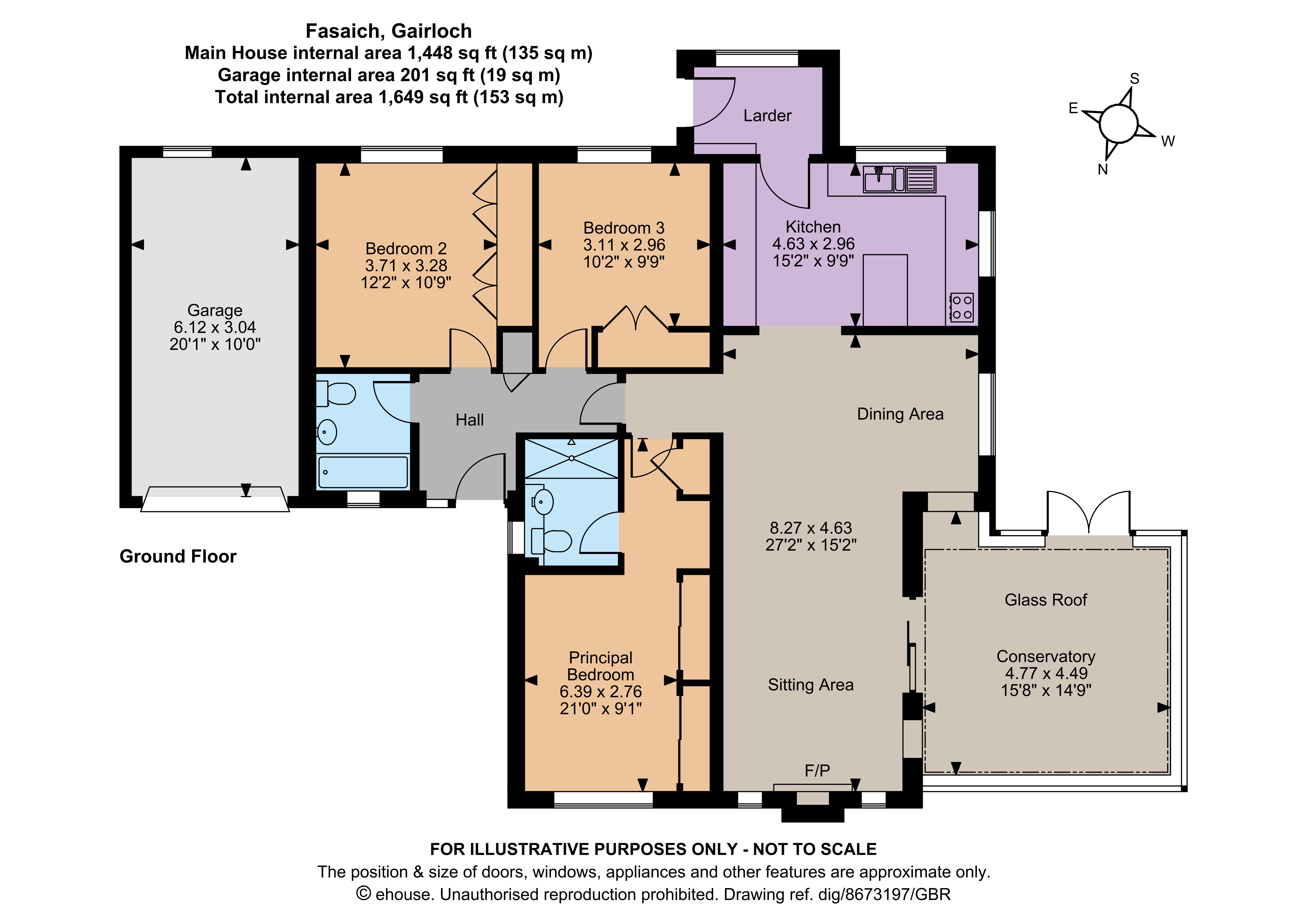 11, Fasaich, Gairloch floorplan