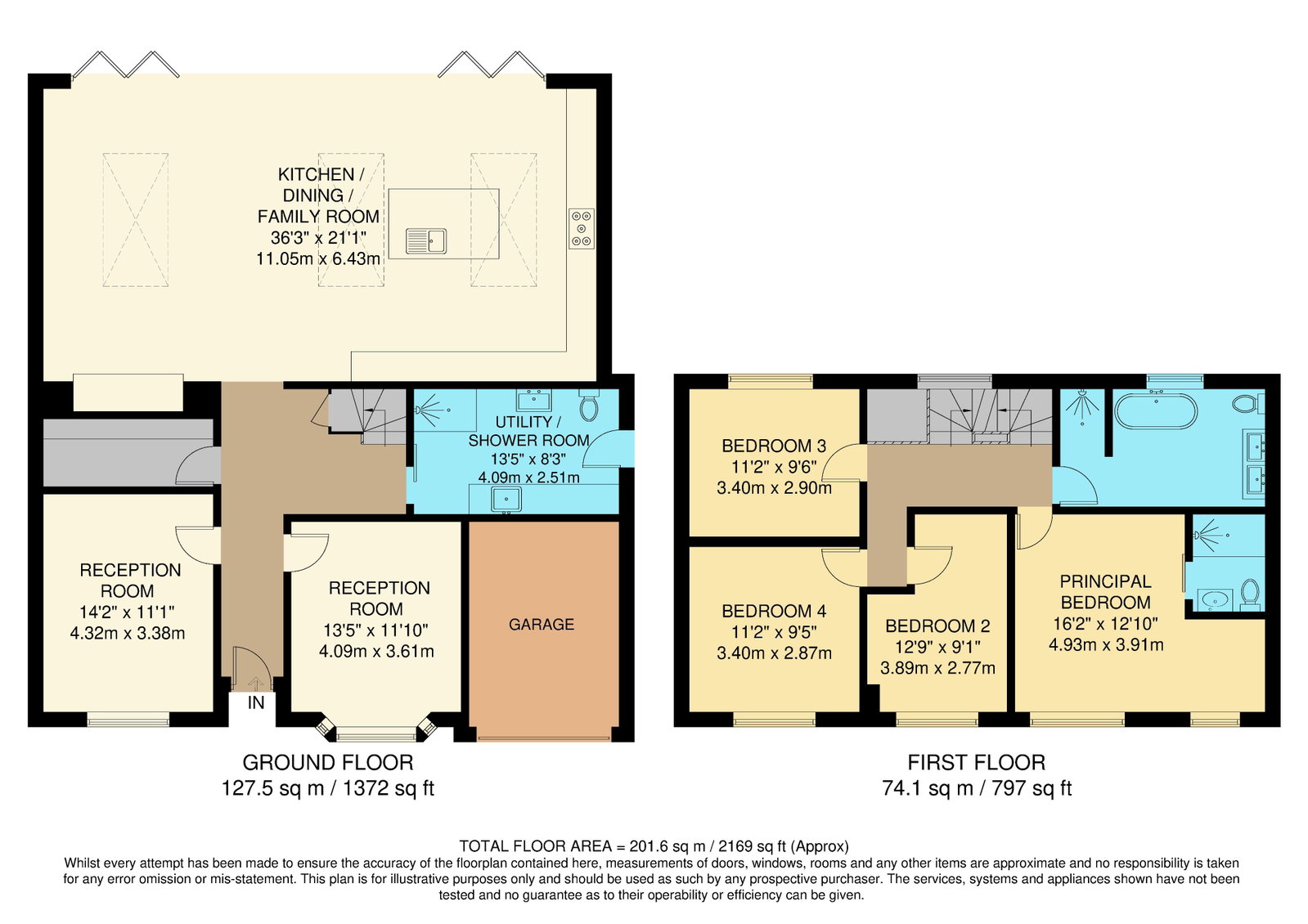 63, Longdown Lane South, Epsom floorplan