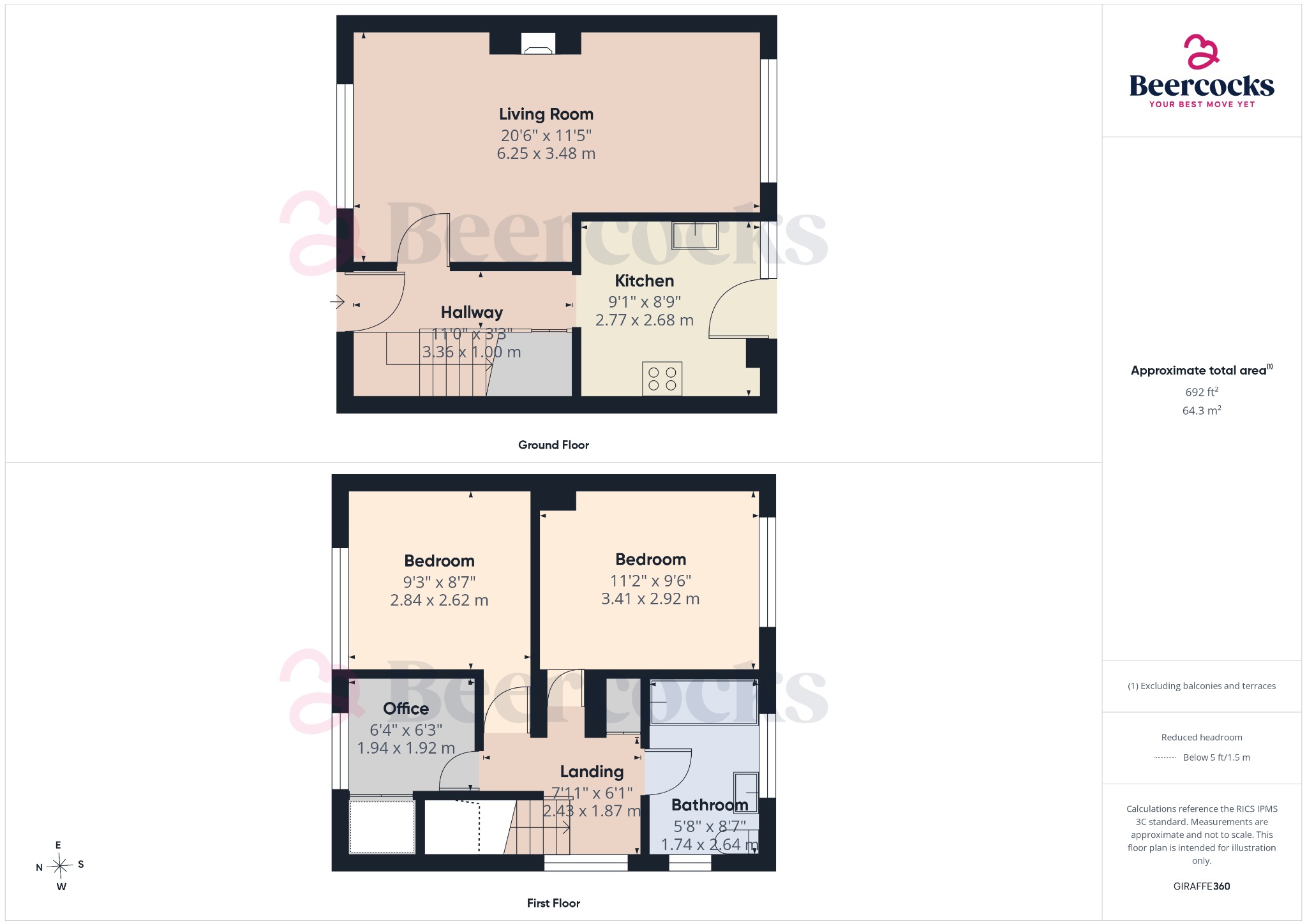 85 Hebden Avenue, Hull, East Riding Of Yorkshire floorplan