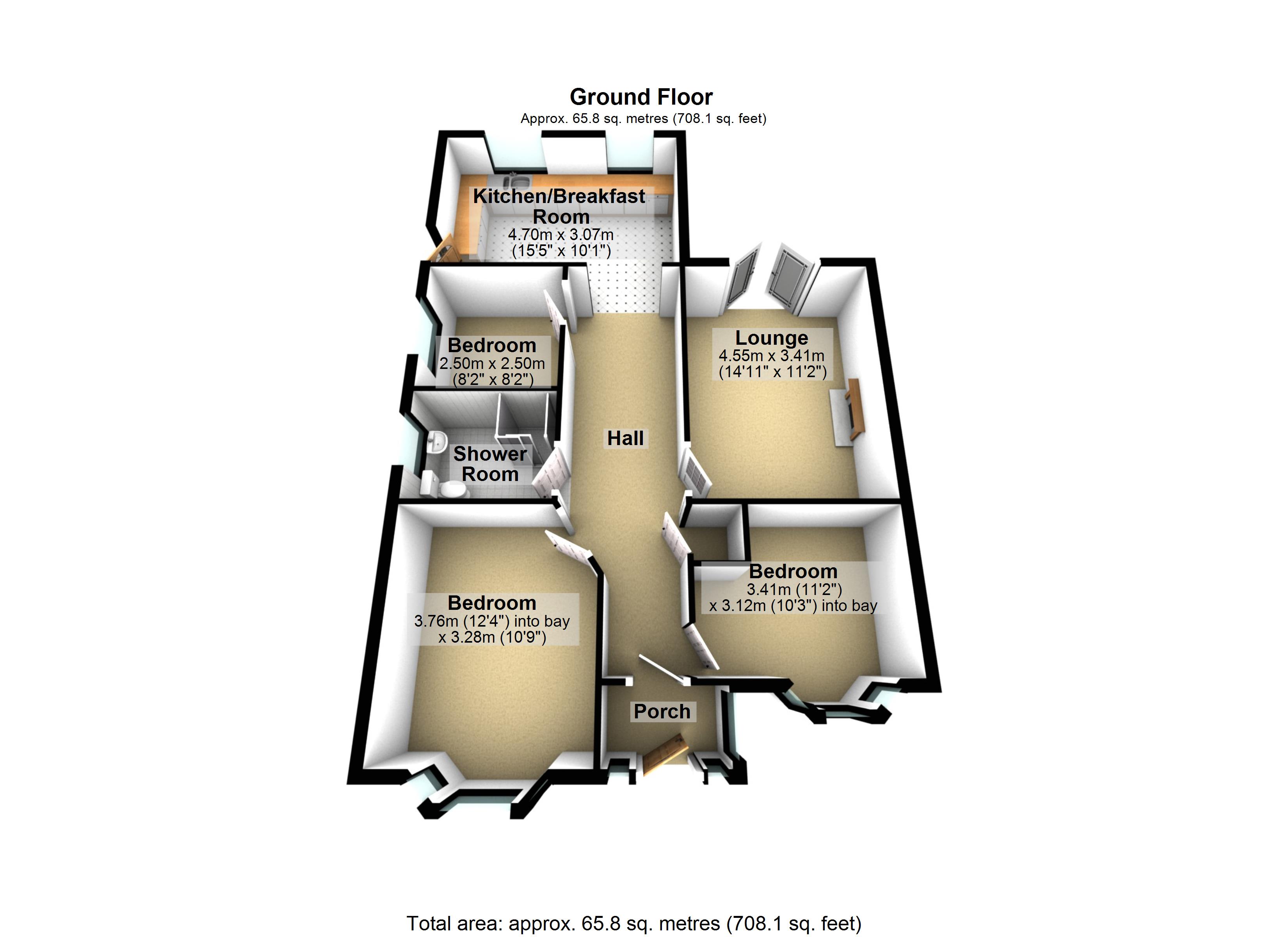 44, Blandford Road, Suffolk floorplan