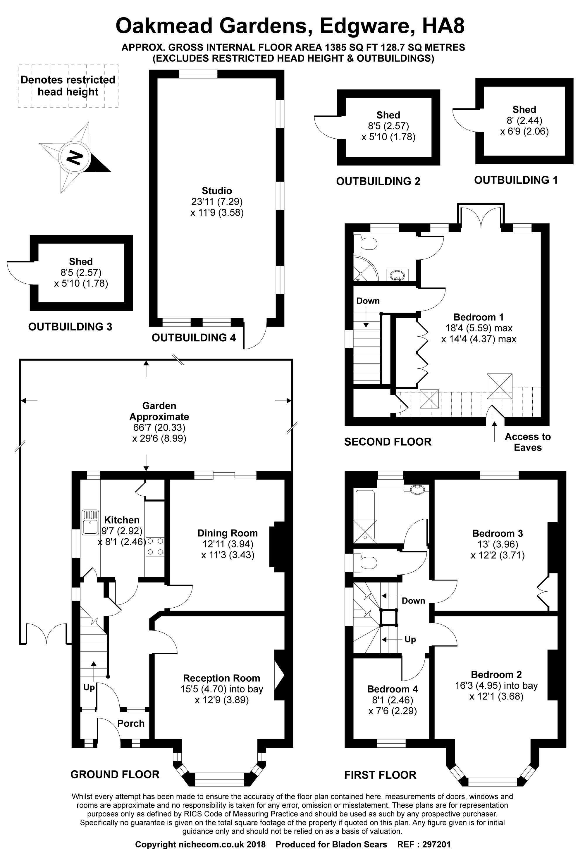 4 Bedrooms Semi-detached house for sale in Oakmead Gardens, Edgware HA8