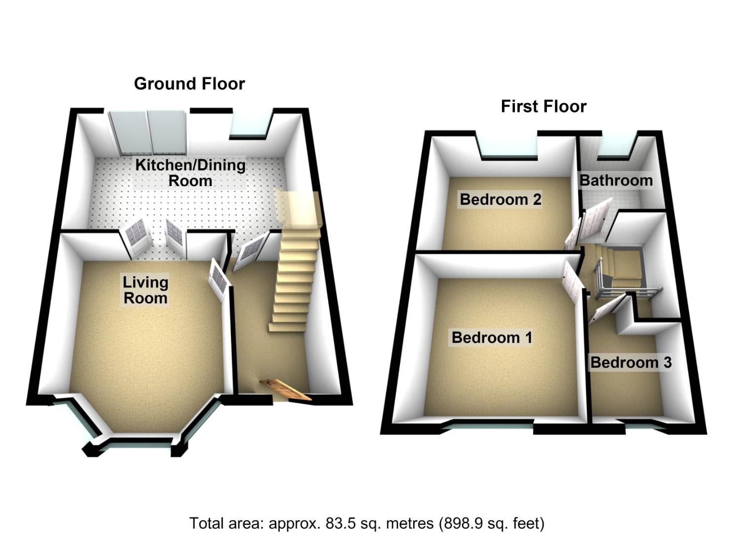 Lyndhurst Road, Whitley Bay floorplan