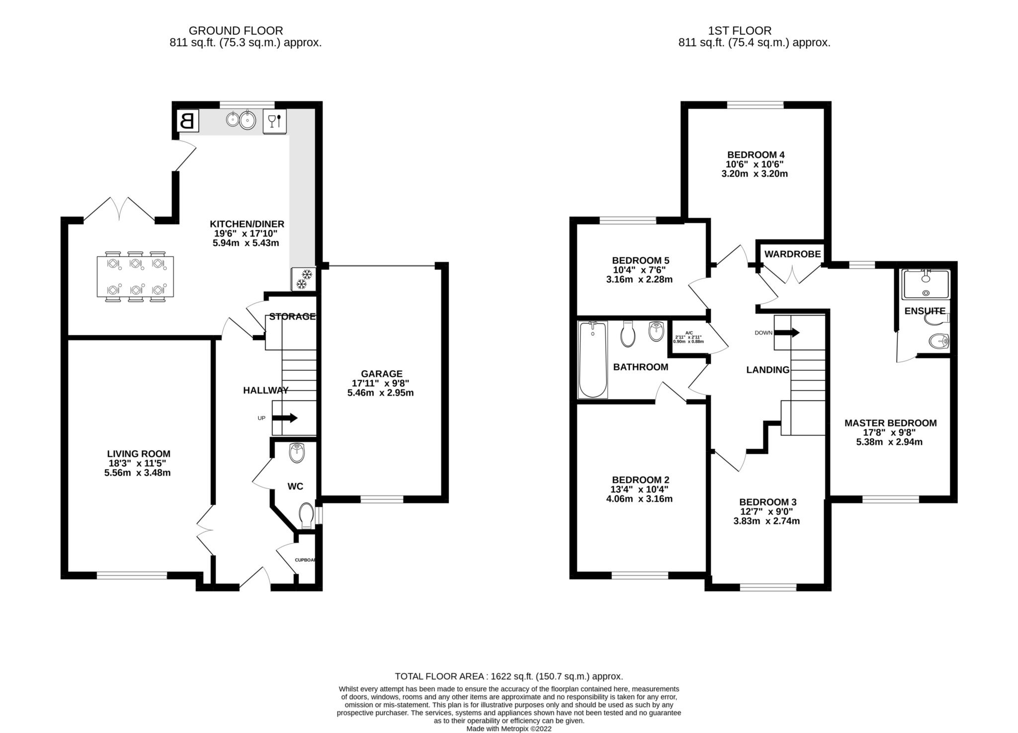 Hanford Drive, Eckington, Pershore, Worcestershire WR10, 5 bedroom