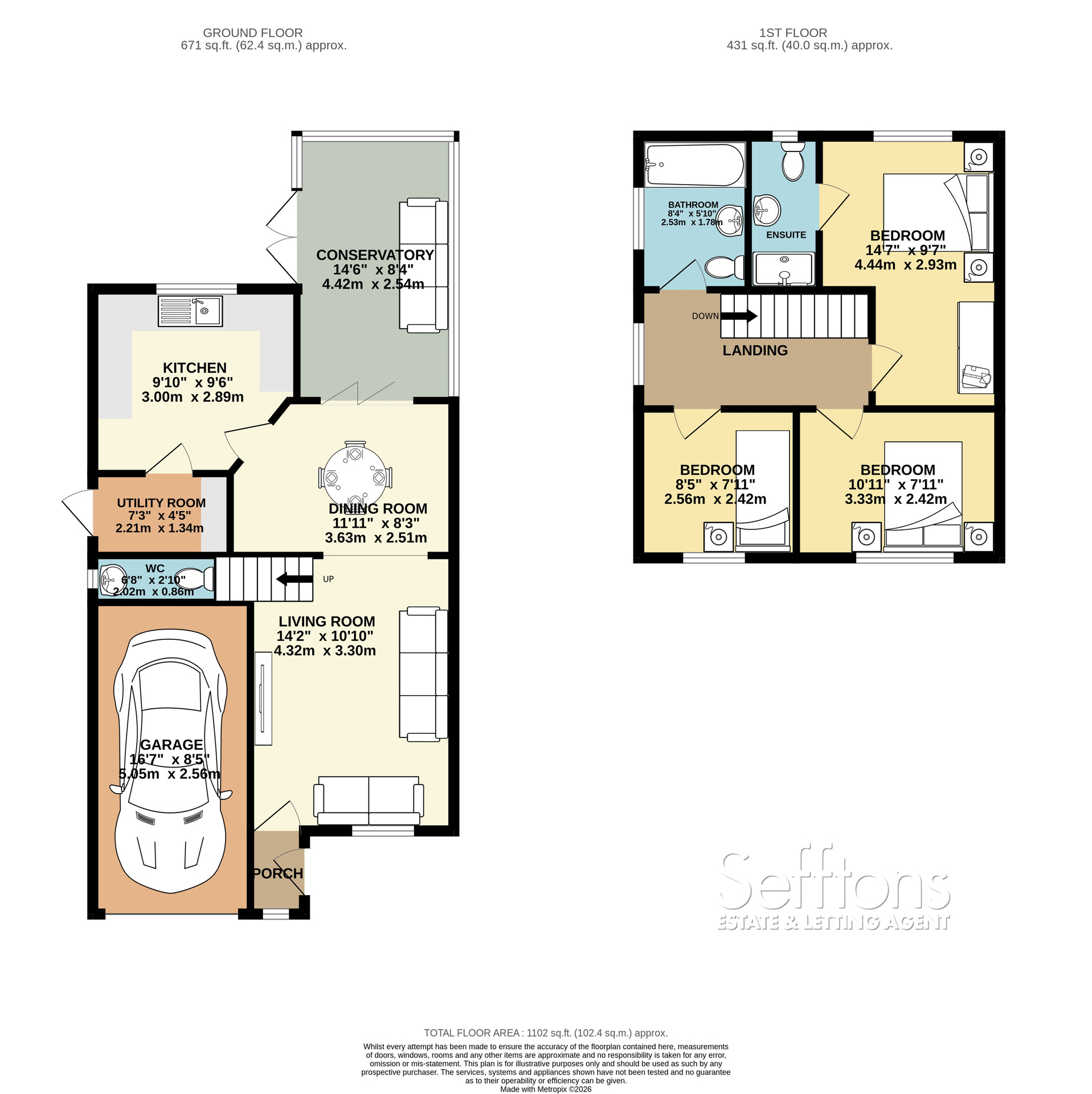 28 Marston Moor, Norwich floorplan