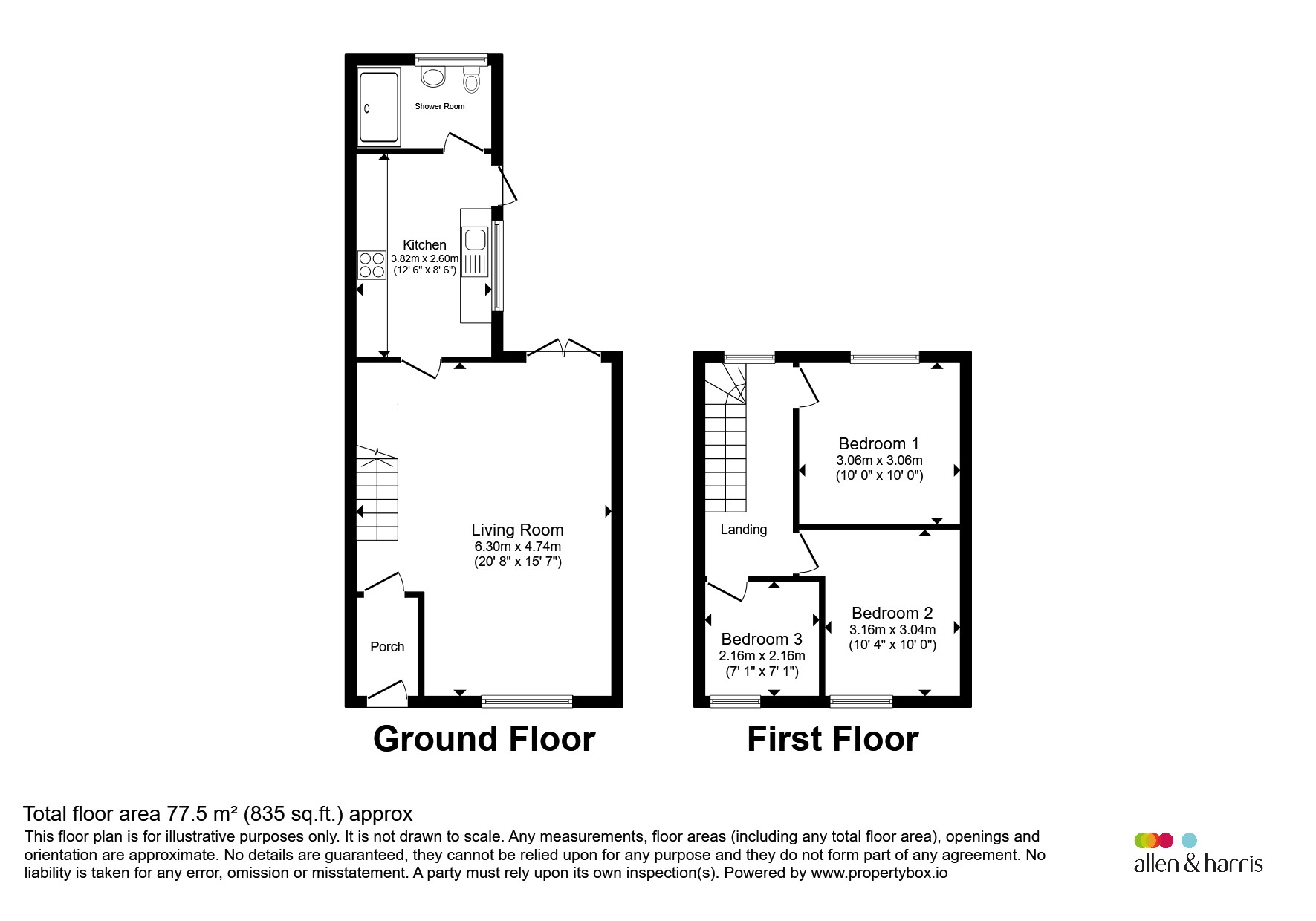 26, Cardiff Road, Pontypridd floorplan
