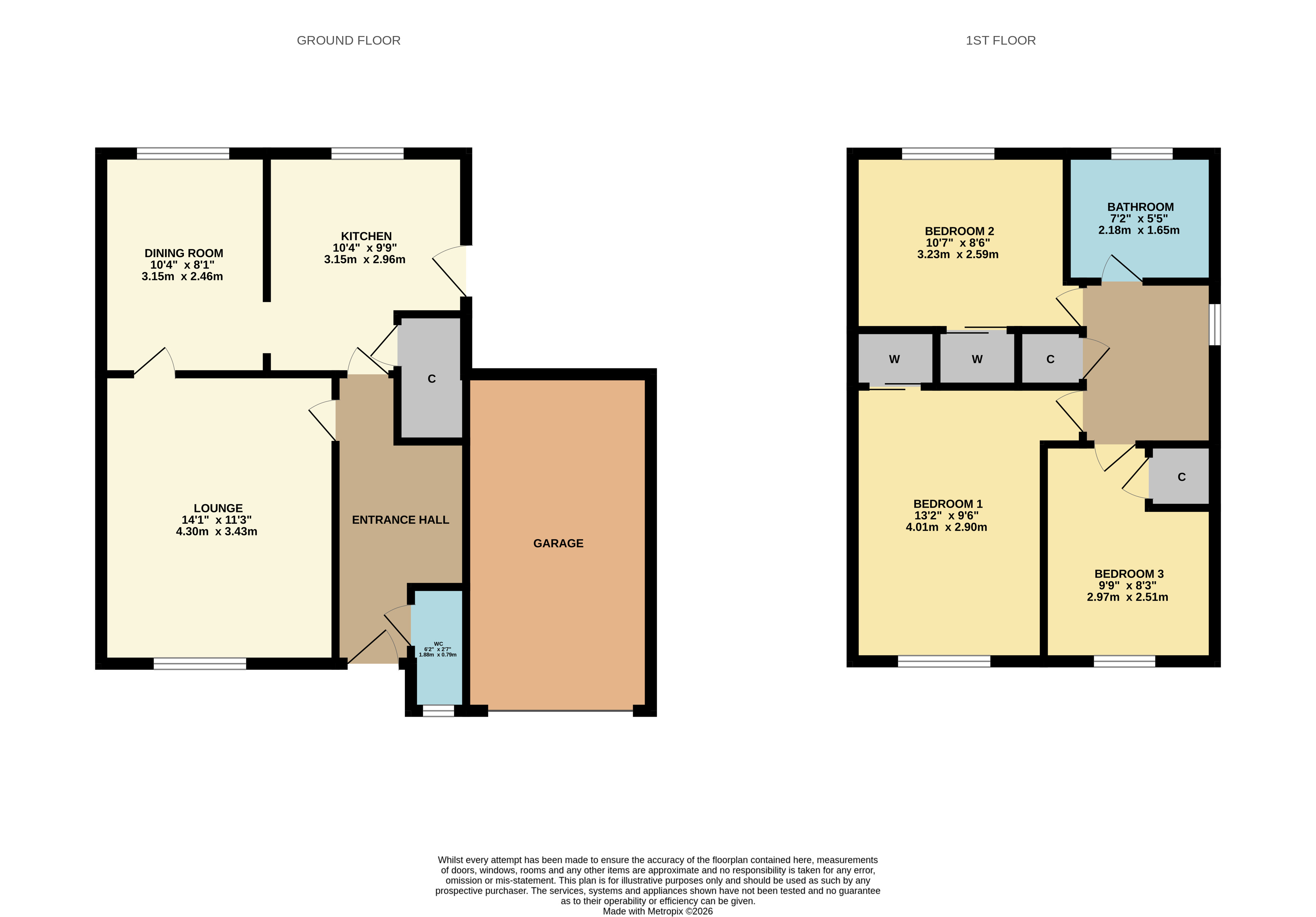 34, Dillichip Close, Bonhill floorplan
