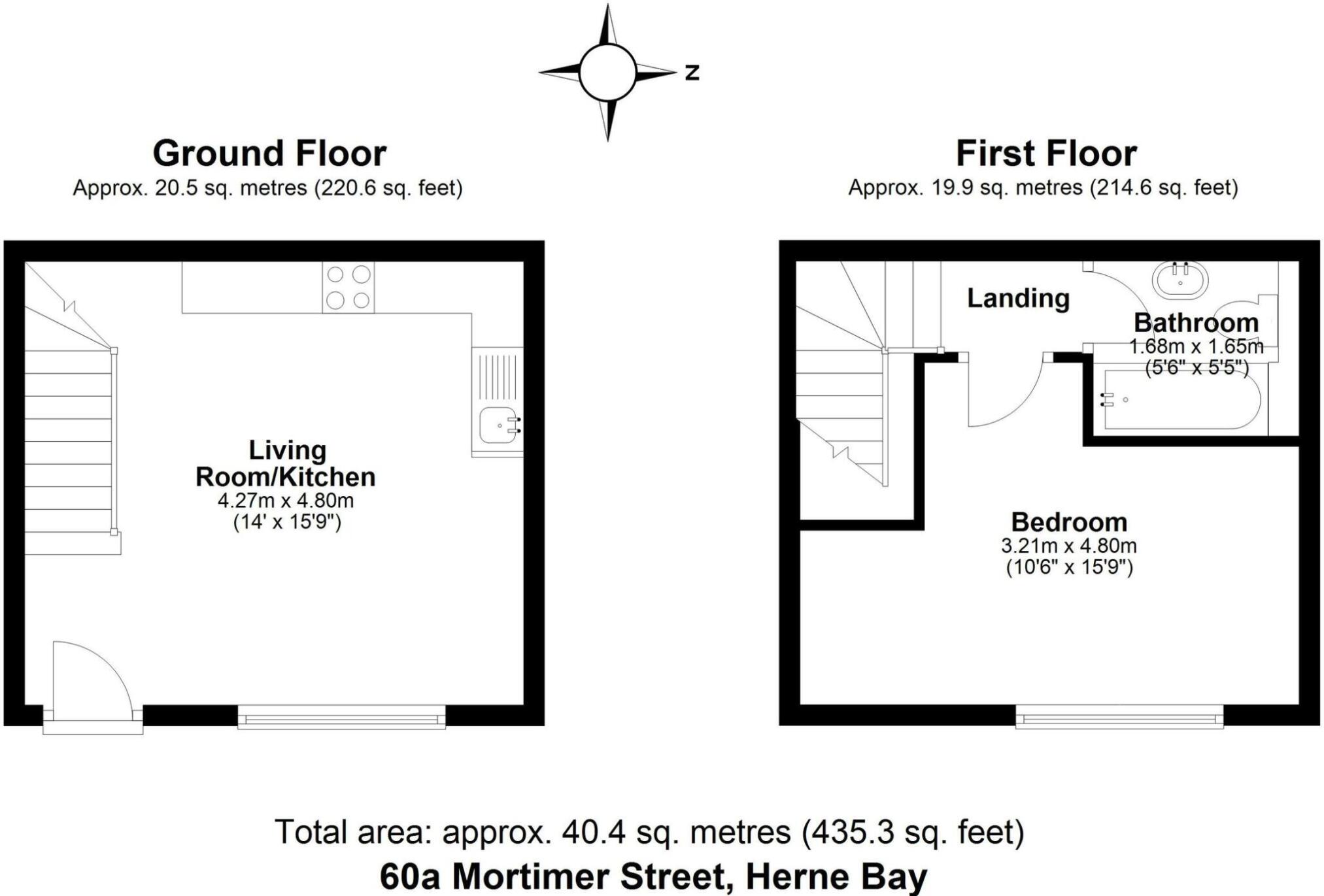Mortimer Street, Herne Bay floorplan