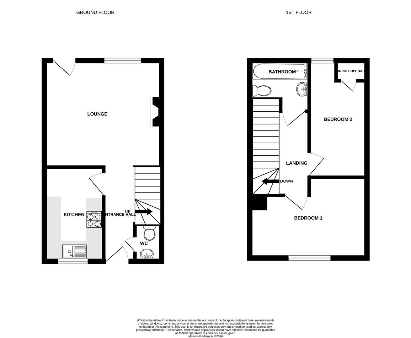 111, Main Road, King's Lynn floorplan