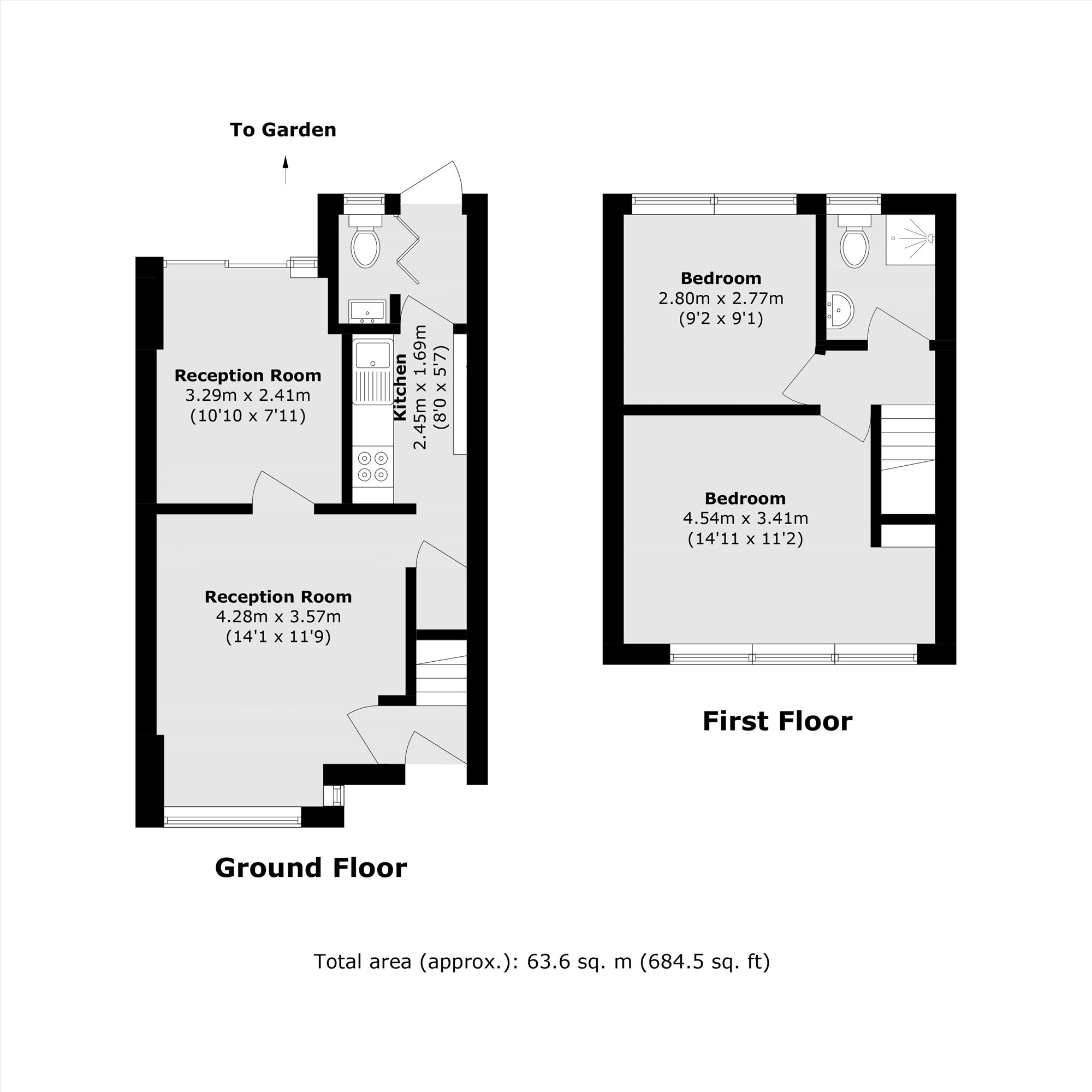 391, Eastcote Lane, Harrow floorplan