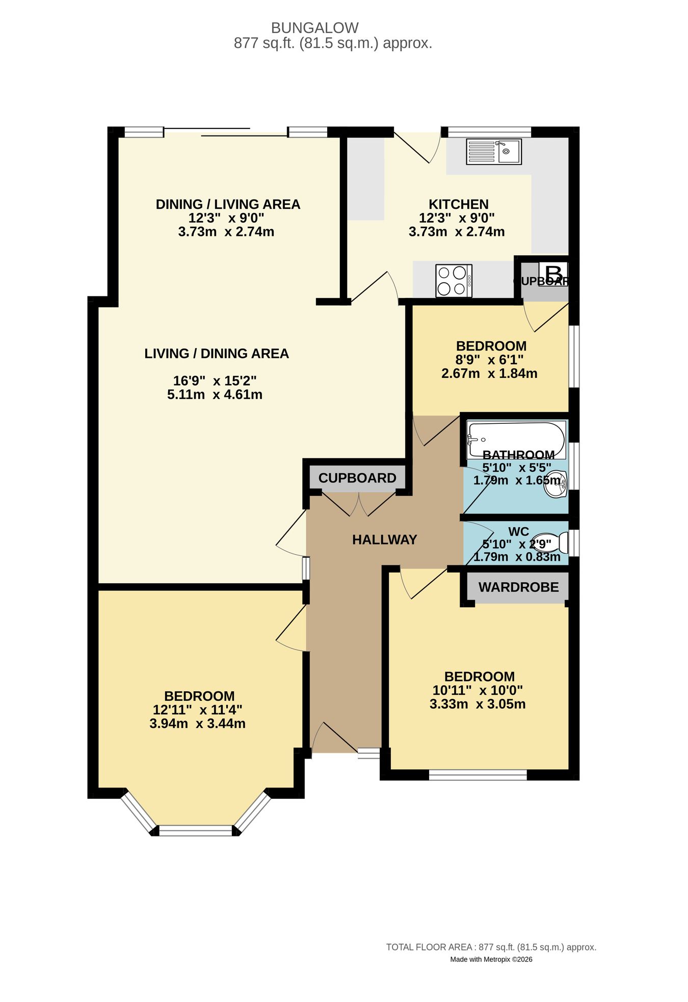 Eastwood Road, Rayleigh floorplan