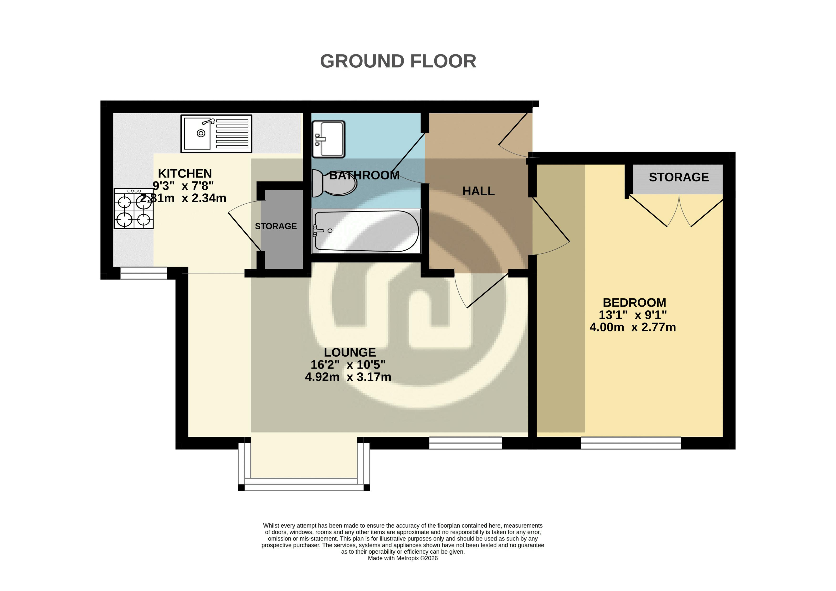 155, Redwood Grove, Bedford floorplan