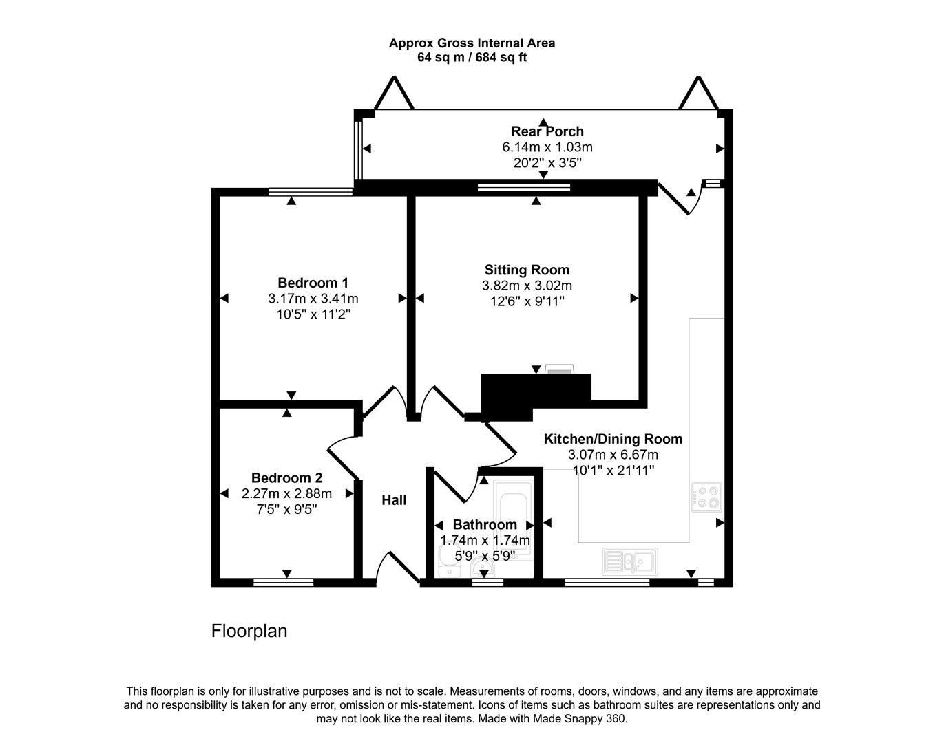 3, Chinnocks, Sturminster Newton floorplan