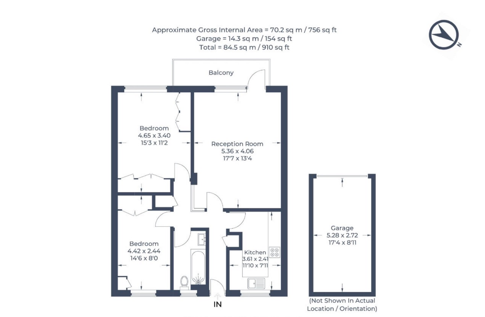 10 Sonia Court, Whitchurch Lane, Edgware floorplan