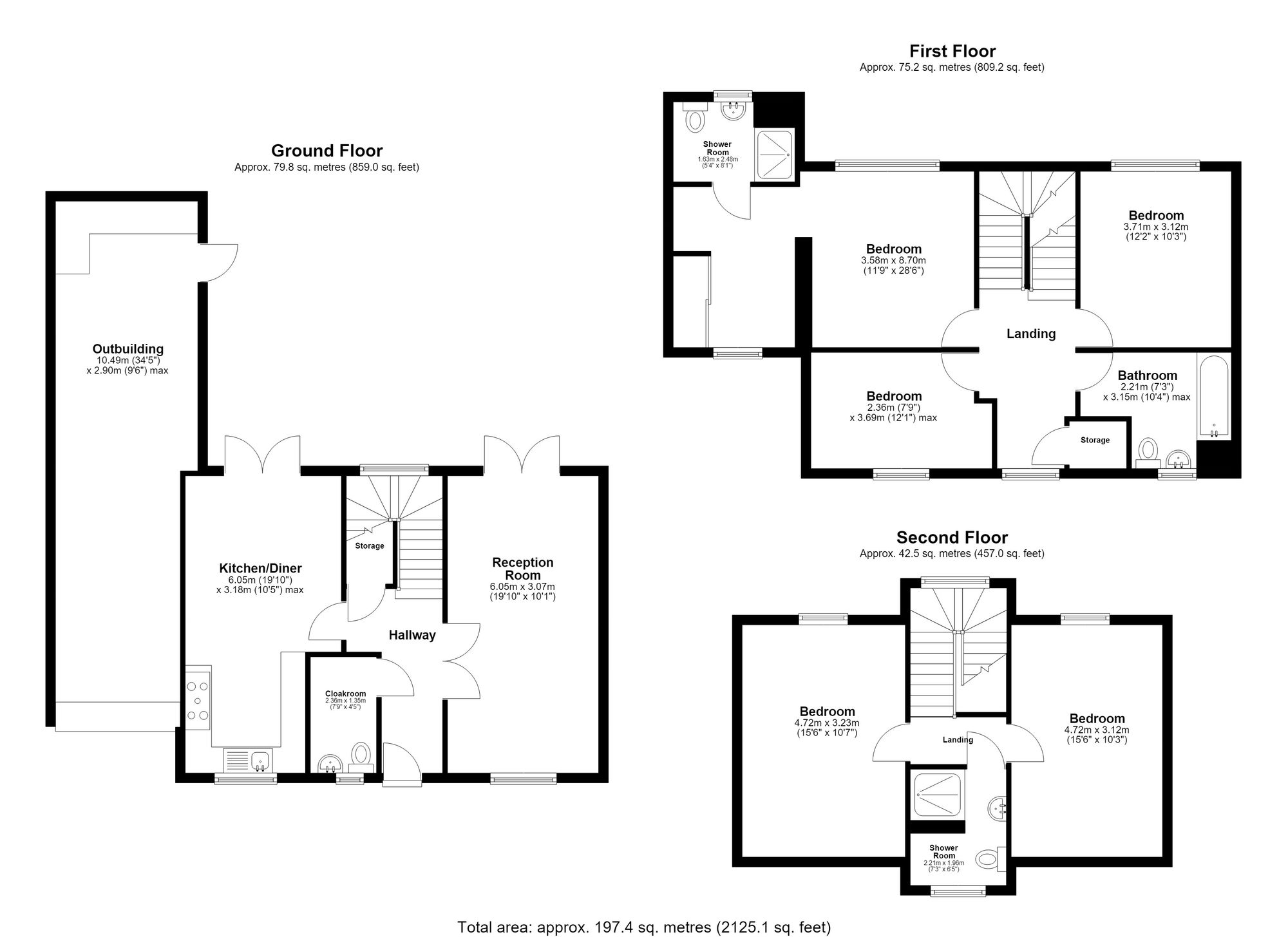 62 Five Oaks Lane, Chigwell floorplan