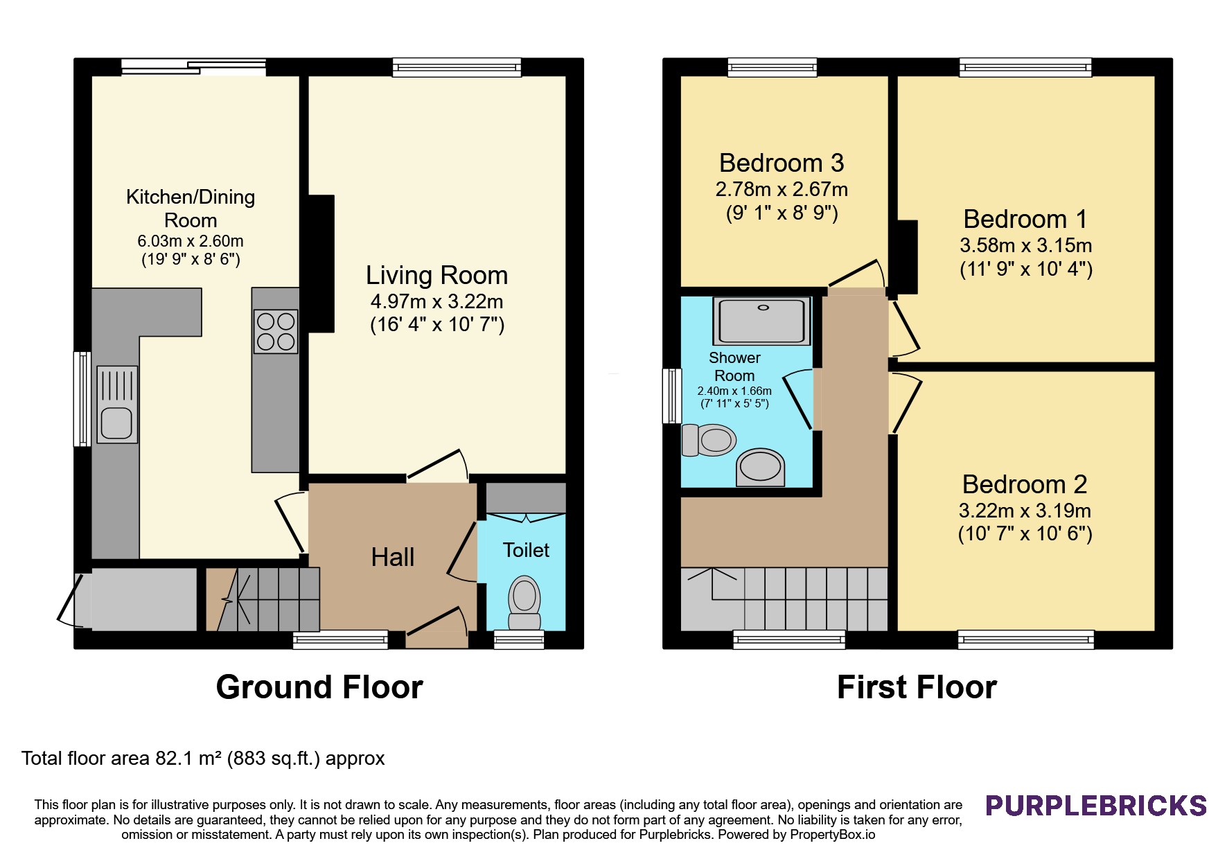 45, Claremont Avenue, Nottingham floorplan