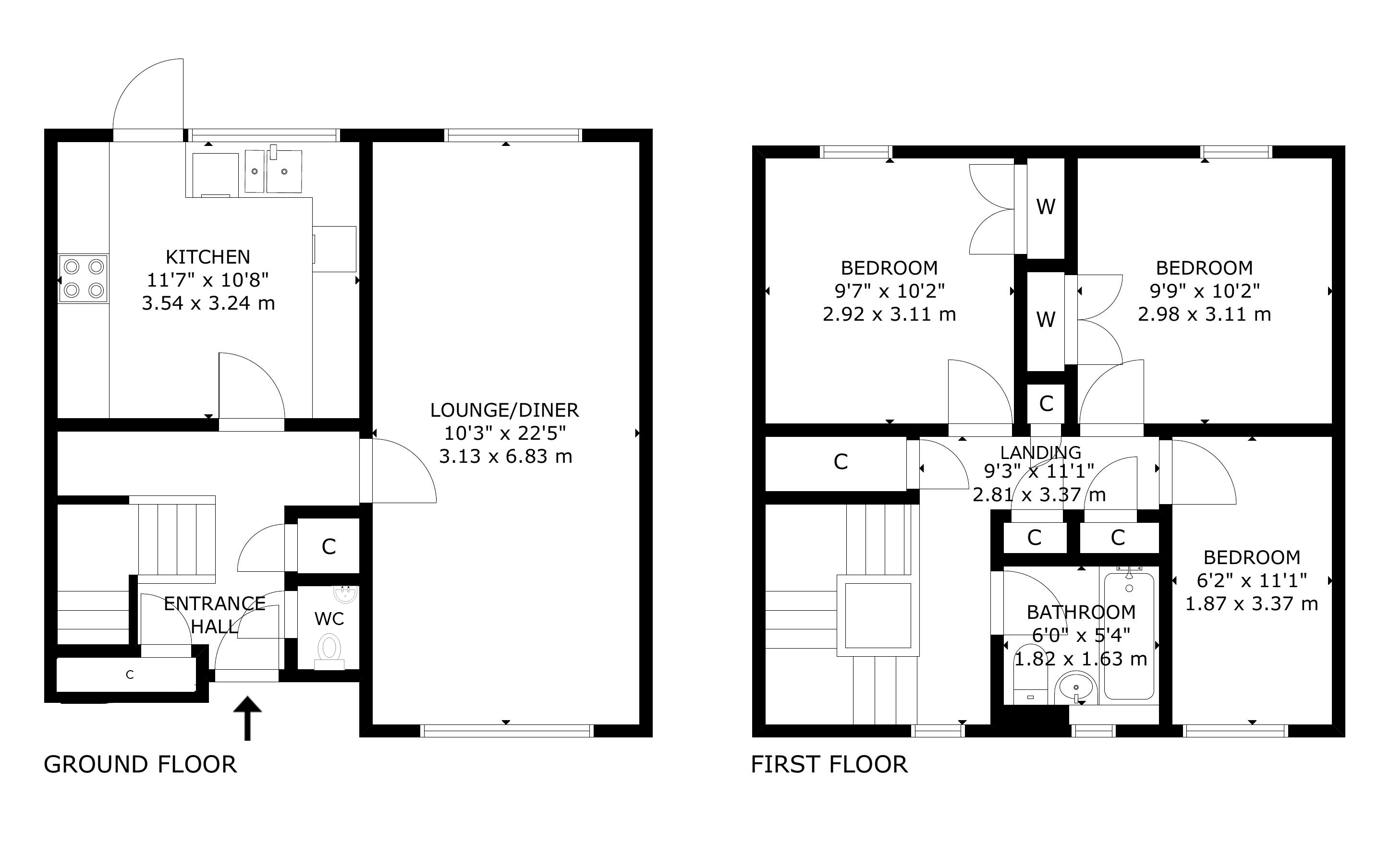 122, Granby Avenue, West Lothian floorplan