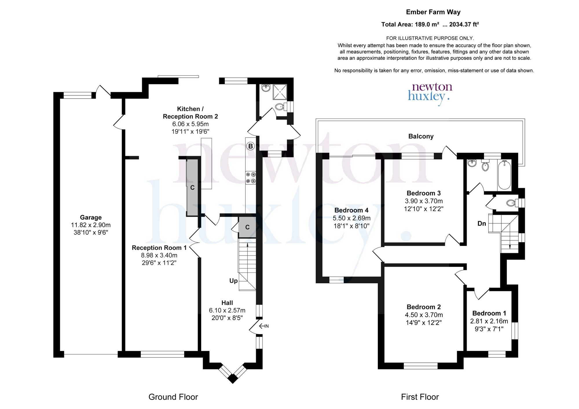 40 Ember Farm Way, East Molesey floorplan