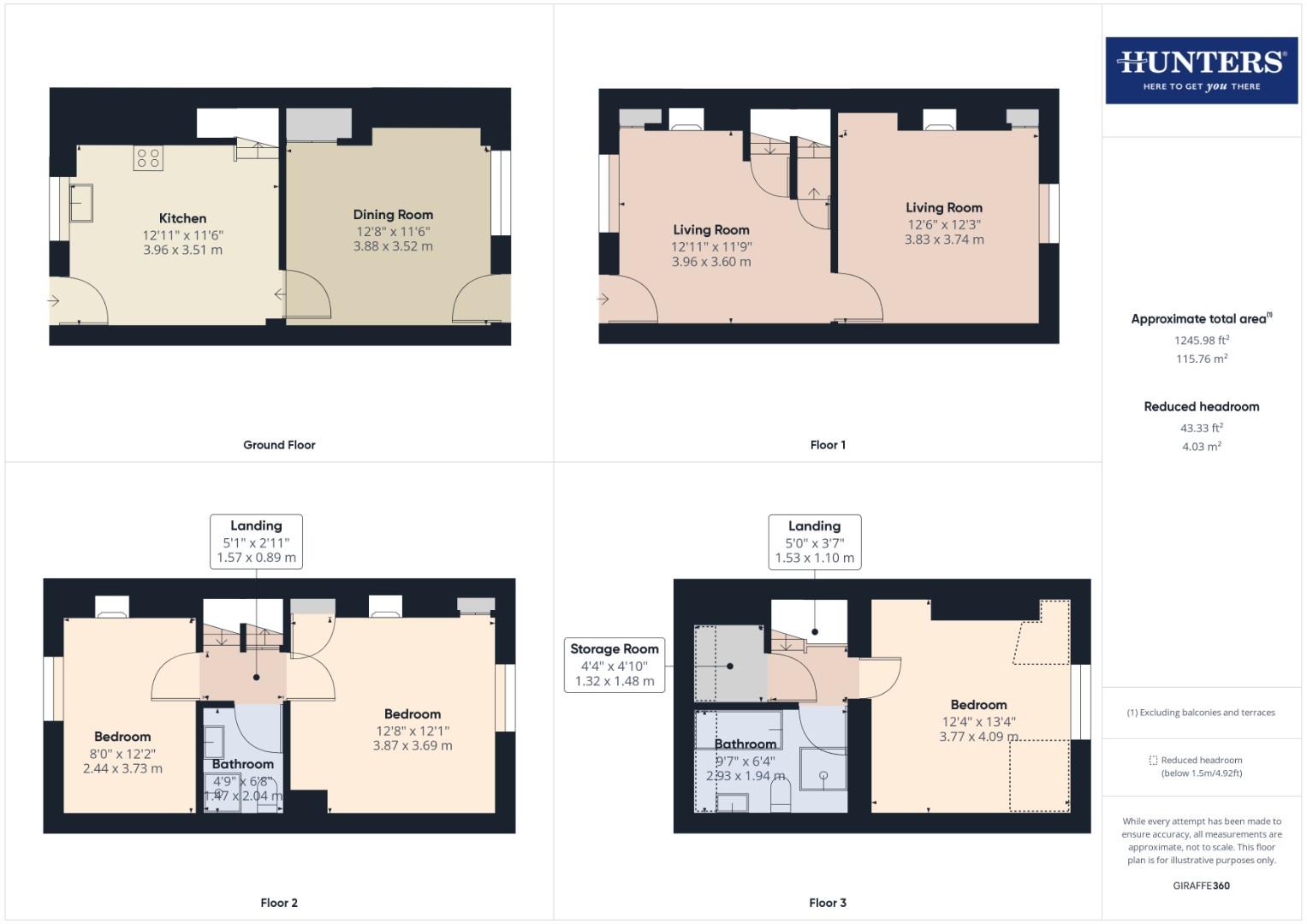 133, Longwestgate, Scarborough floorplan