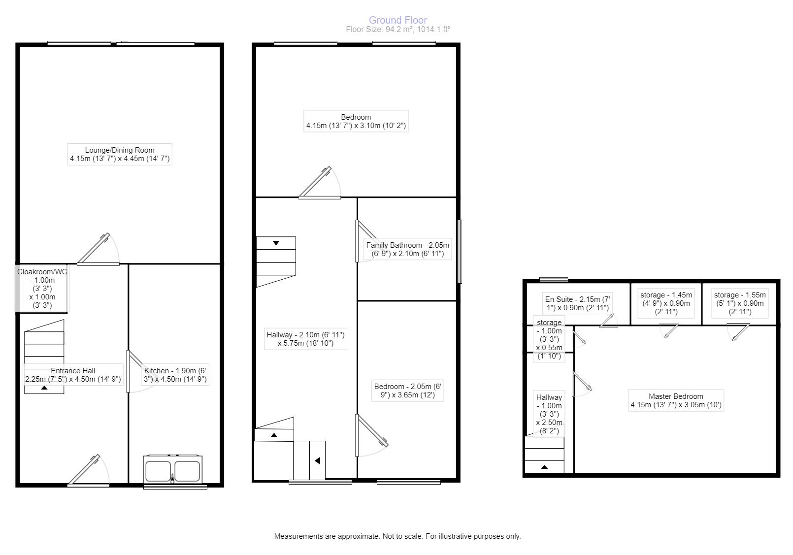 3 Bedrooms Terraced house for sale in Pavilion Court, West Hallam, Ilkeston DE7