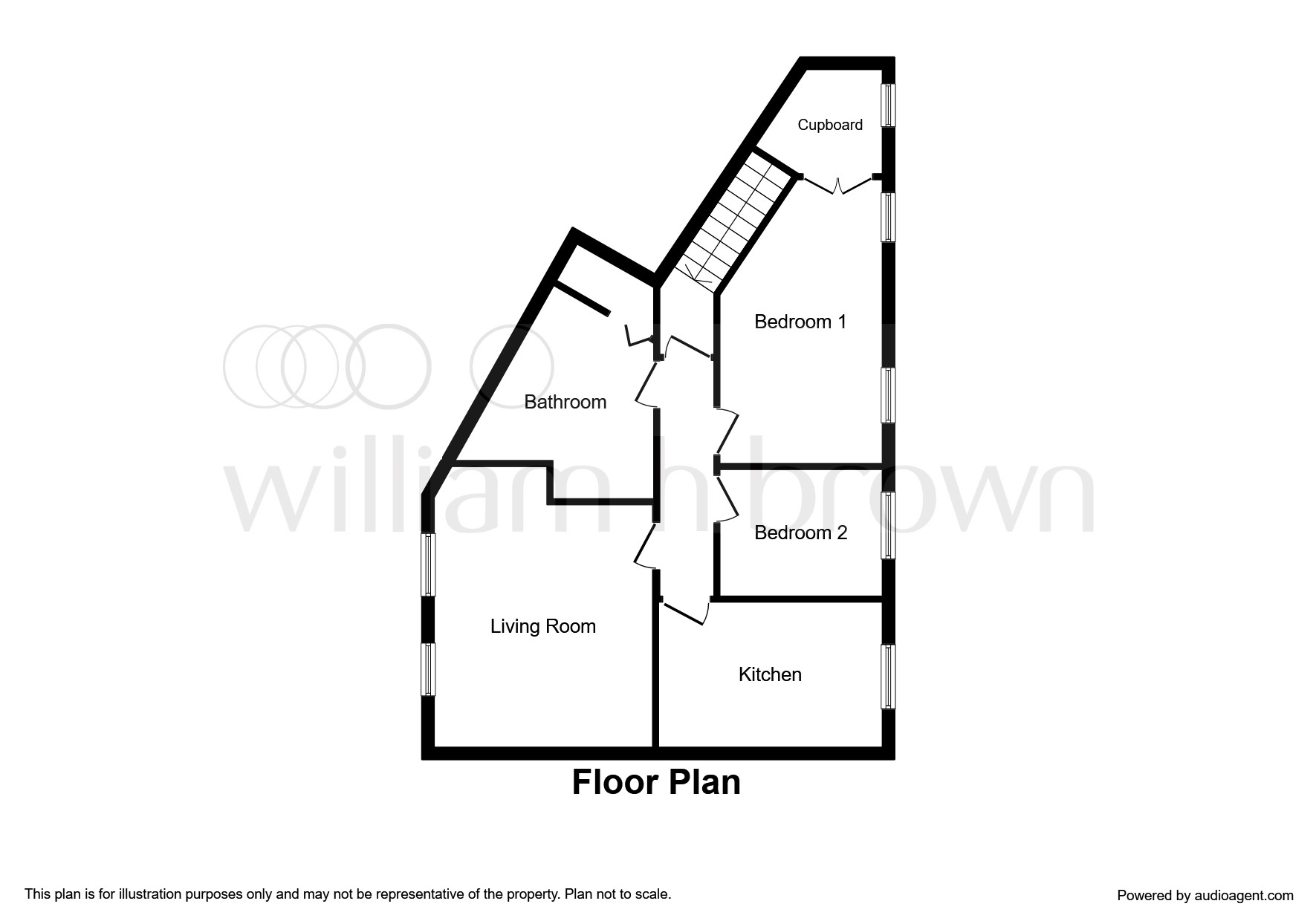 Coddenham Road, Needham Market, Ipswich IP6, 2 bedroom property for