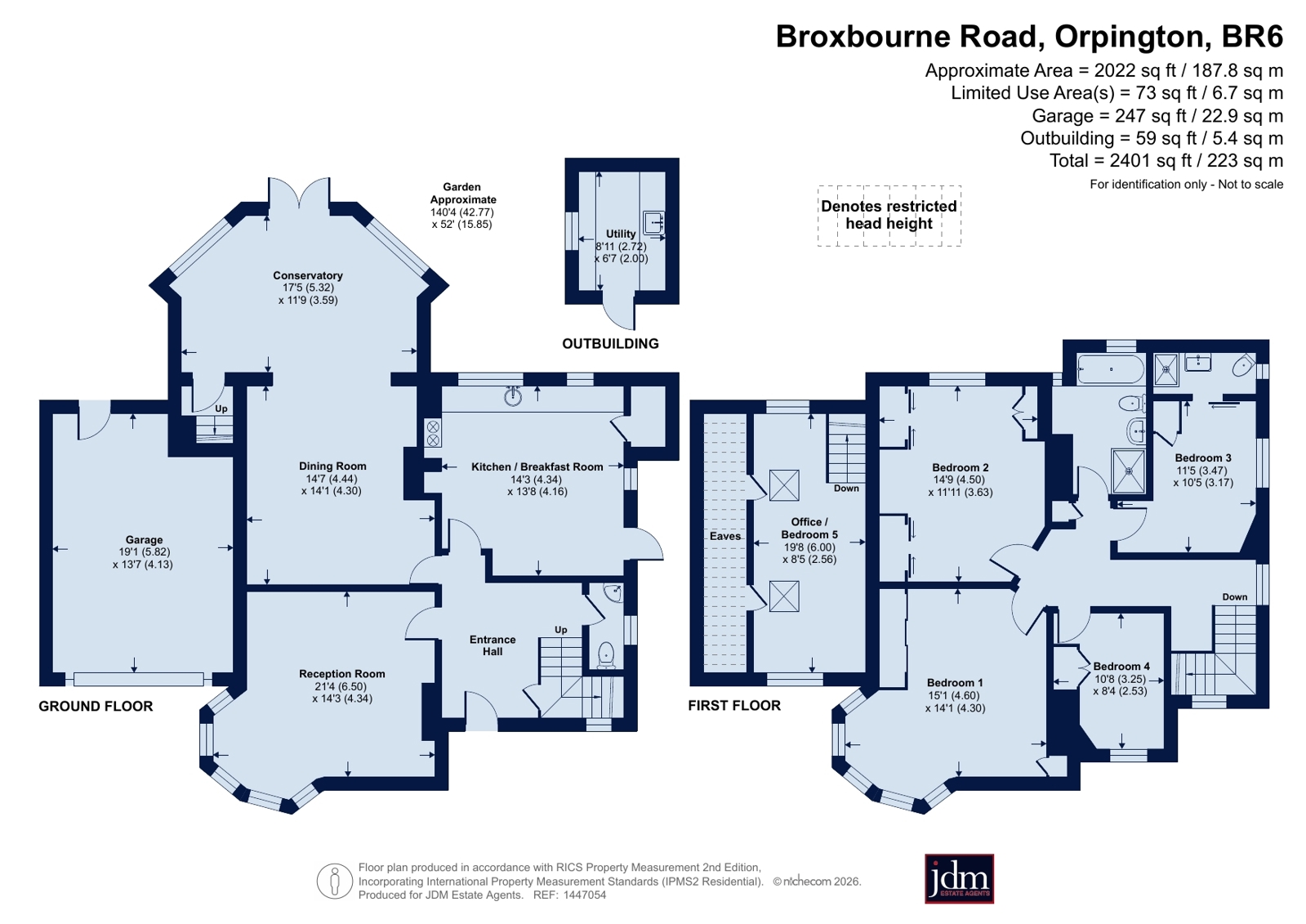 66, Broxbourne Road, Orpington floorplan