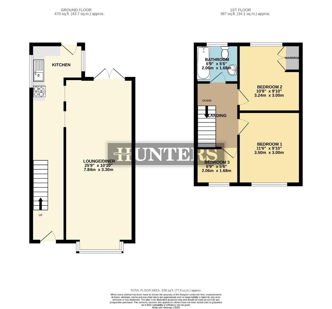 20, Brandon Road, Scunthorpe floorplan