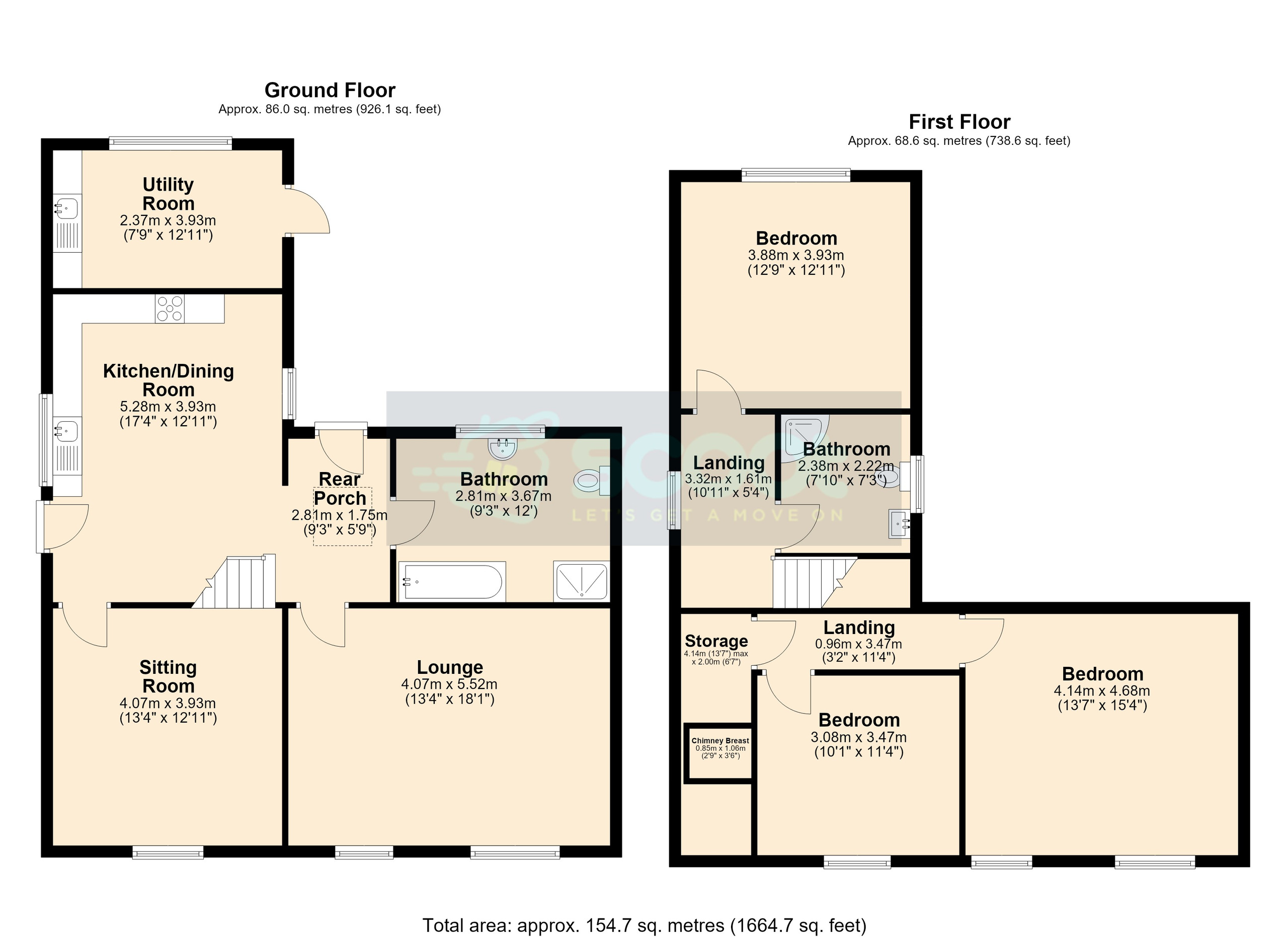 Saddlers Cottage, Rawcliffe floorplan