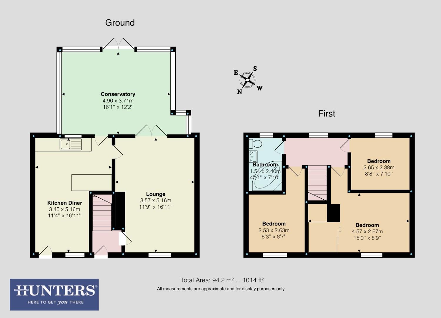 8, Brimmesfield Close, Sheffield floorplan