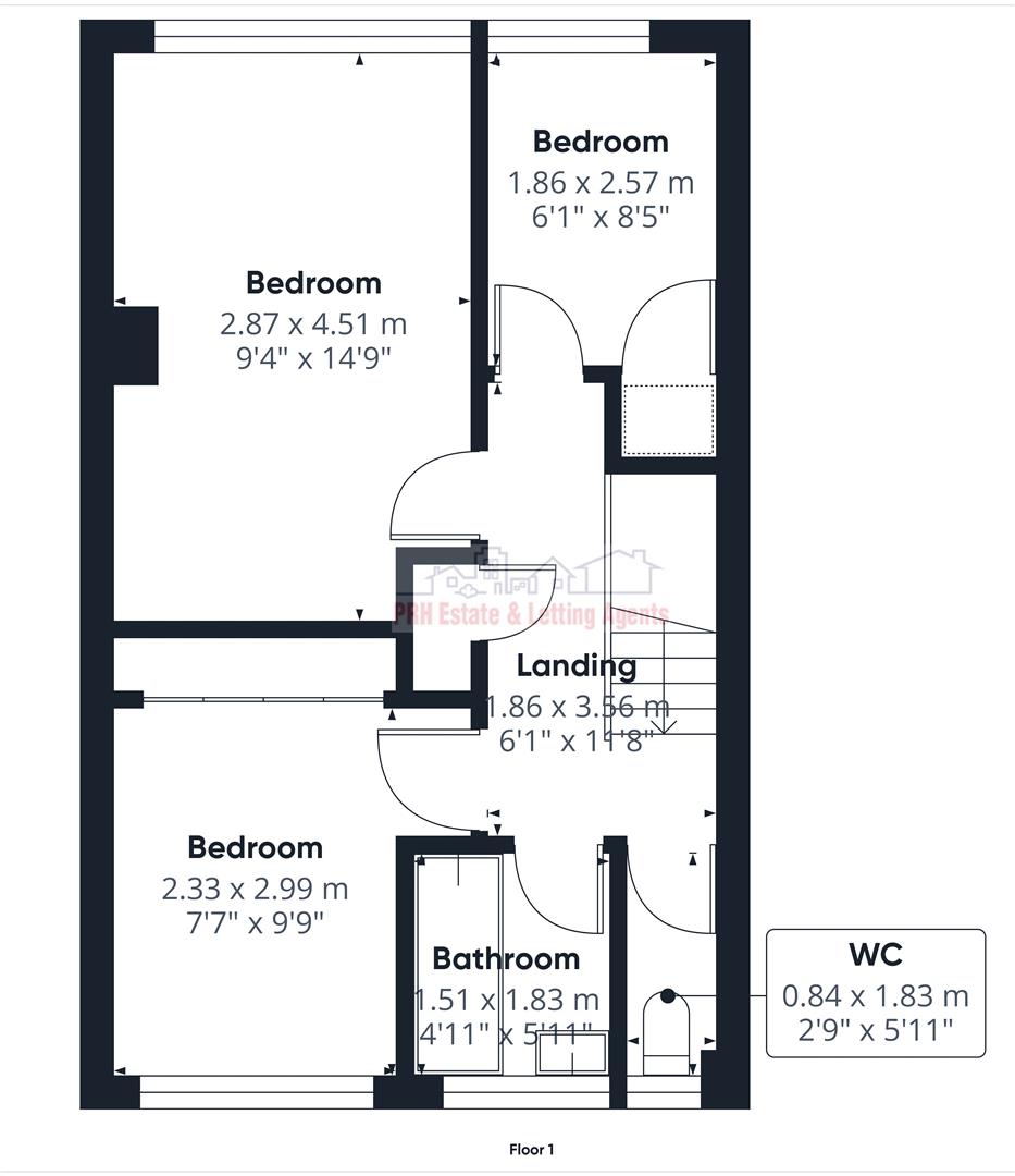 Manor Way, Heamoor floorplan