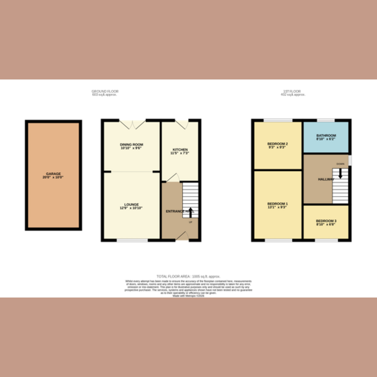 3, Keats Walk Rayleigh, Rayleigh floorplan