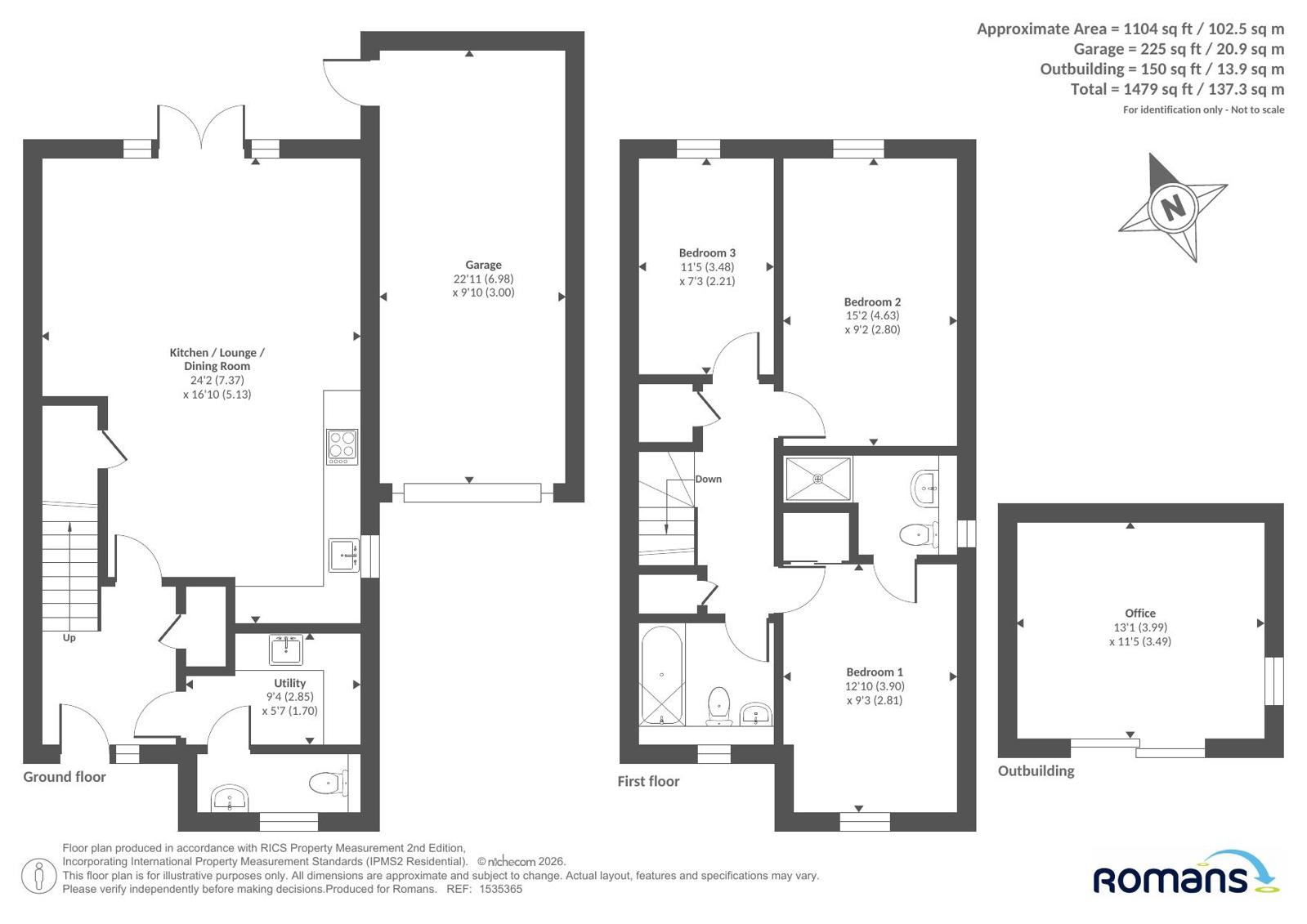 Sherman Avenue, Reading floorplan