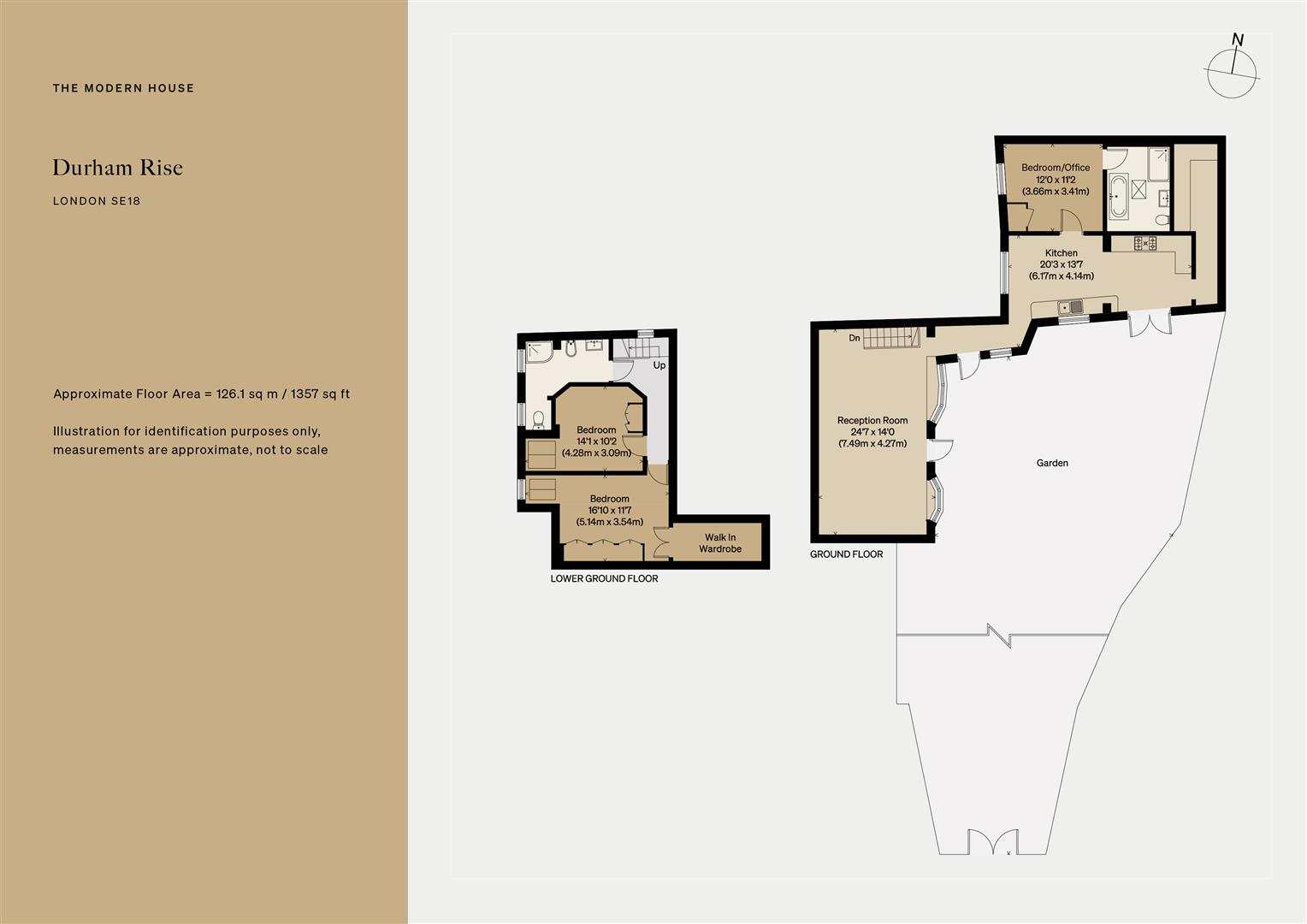 67a, Durham Rise, London floorplan