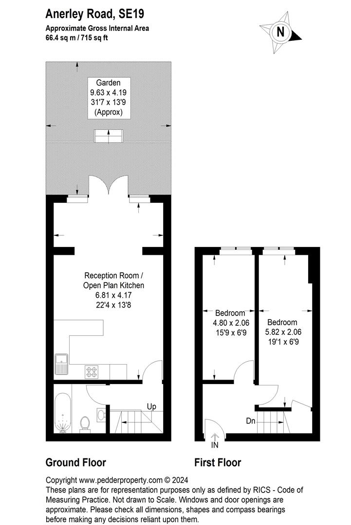104B, Anerley Road, London floorplan