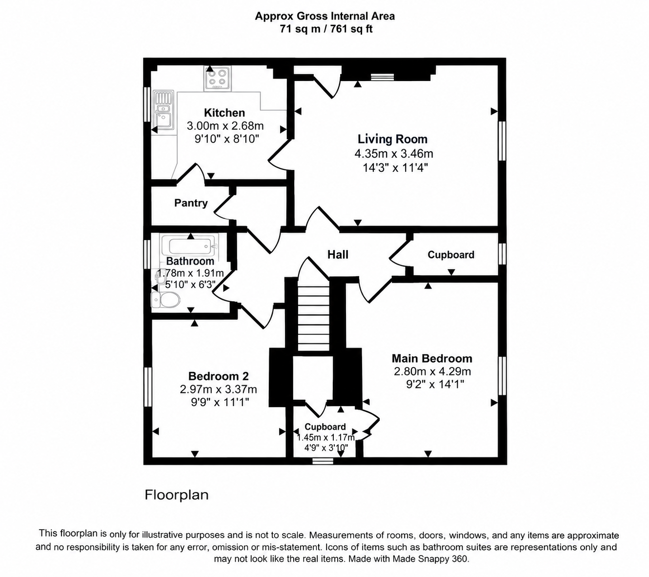 12, Aldermanhill Road, Dumfries and Galloway floorplan