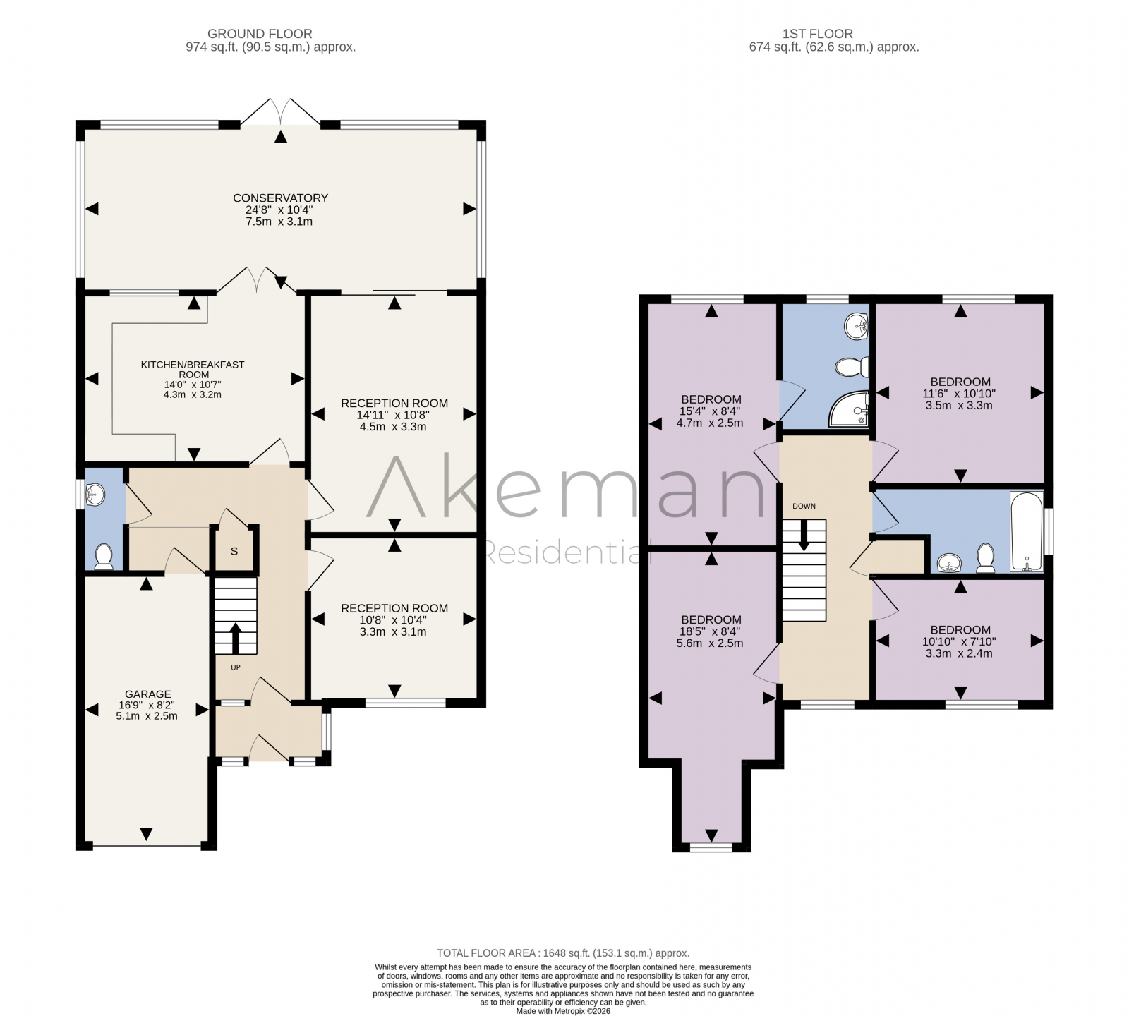 190b, Wendover Road, Weston Turville, Aylesbury floorplan