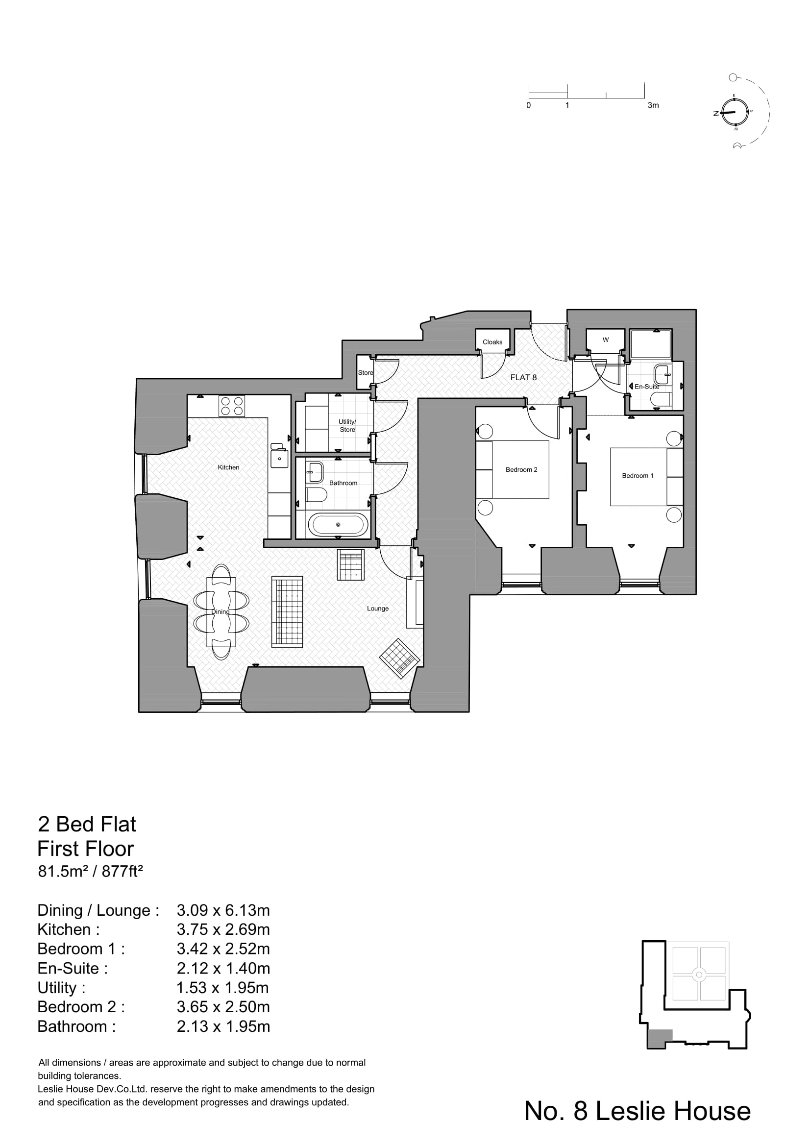 Leslie House, Glenrothes, Fife KY6, 2 bedroom flat for sale 61760967