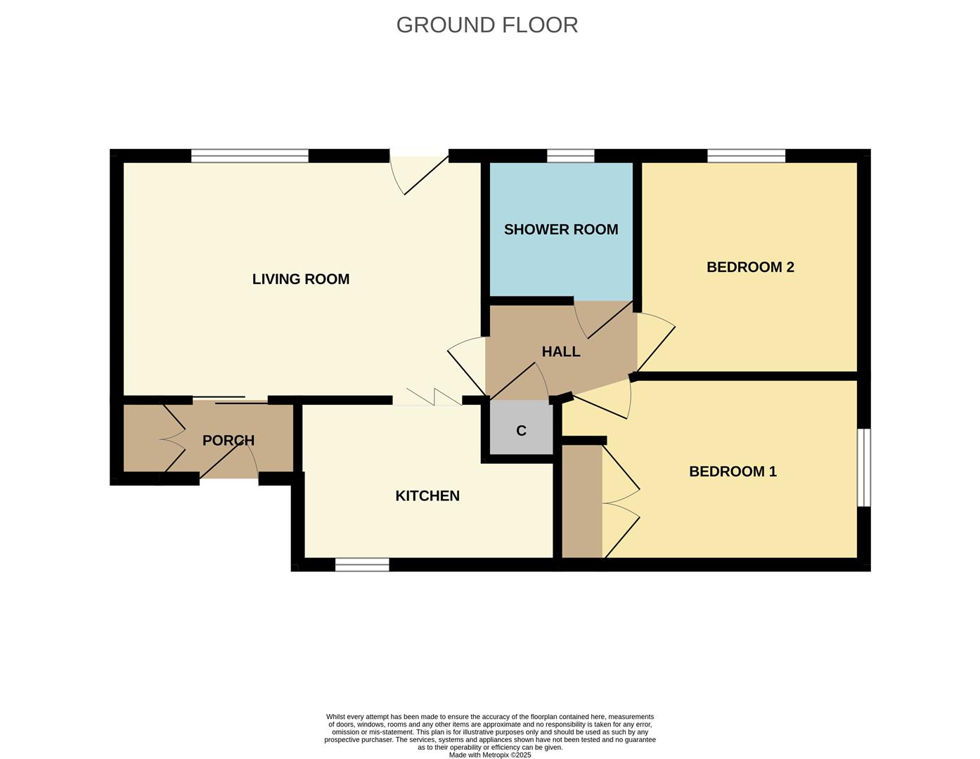 33, Shephard Mead, Tewkesbury floorplan