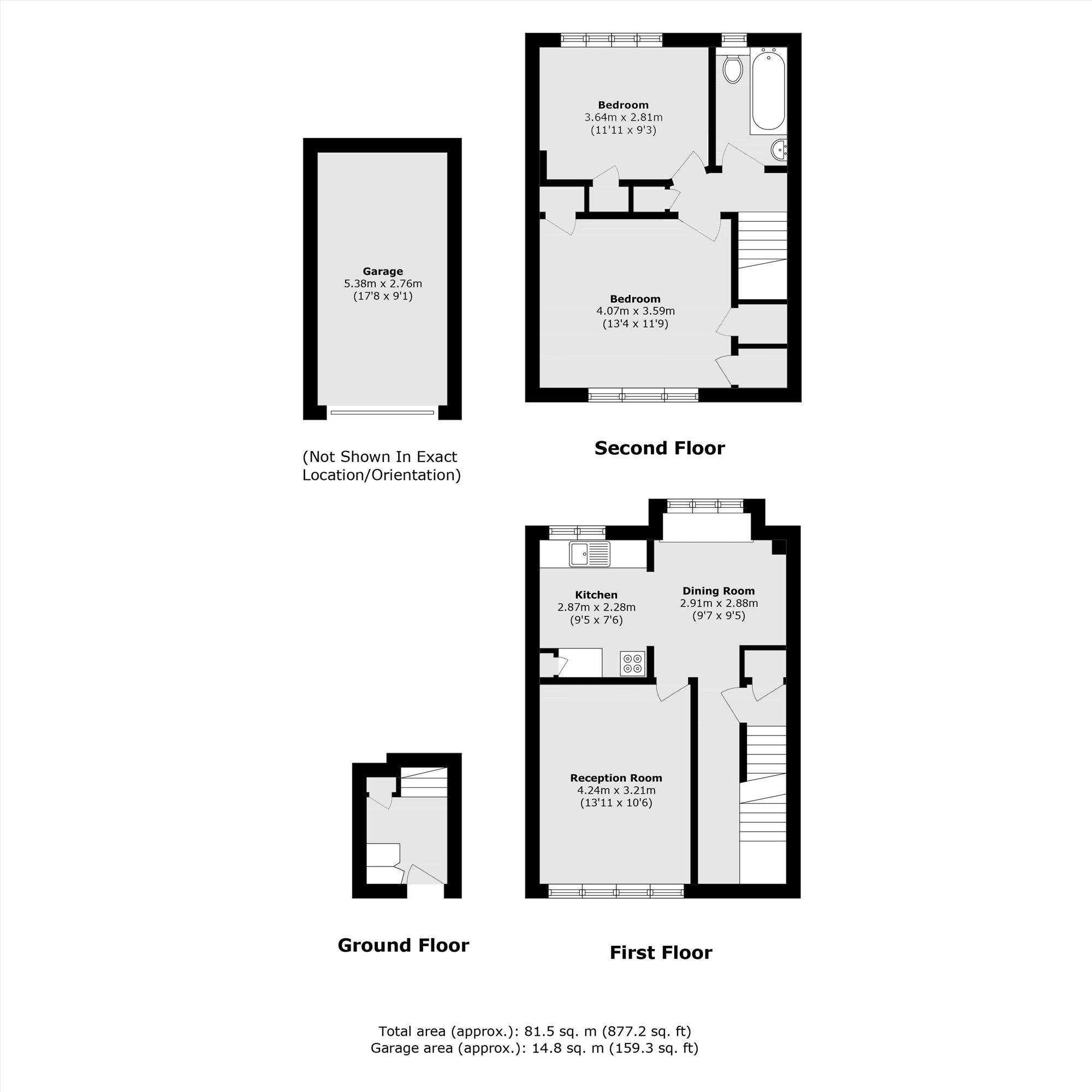 Stratton Close, Hounslow floorplan