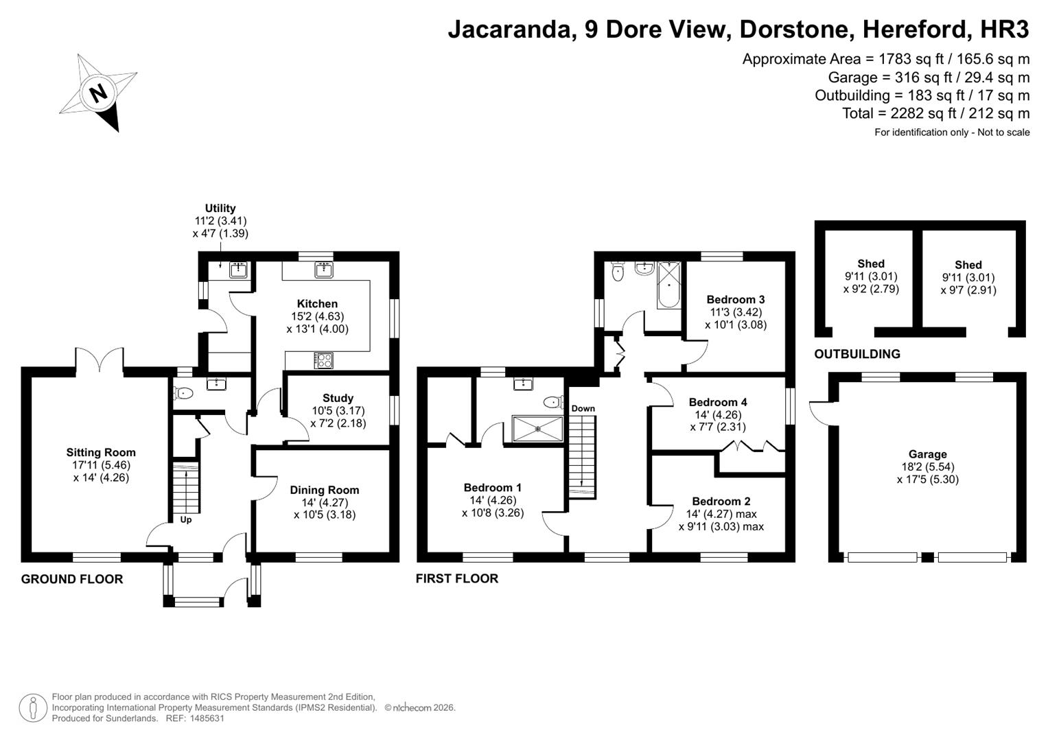 9, Dore View, Hereford floorplan